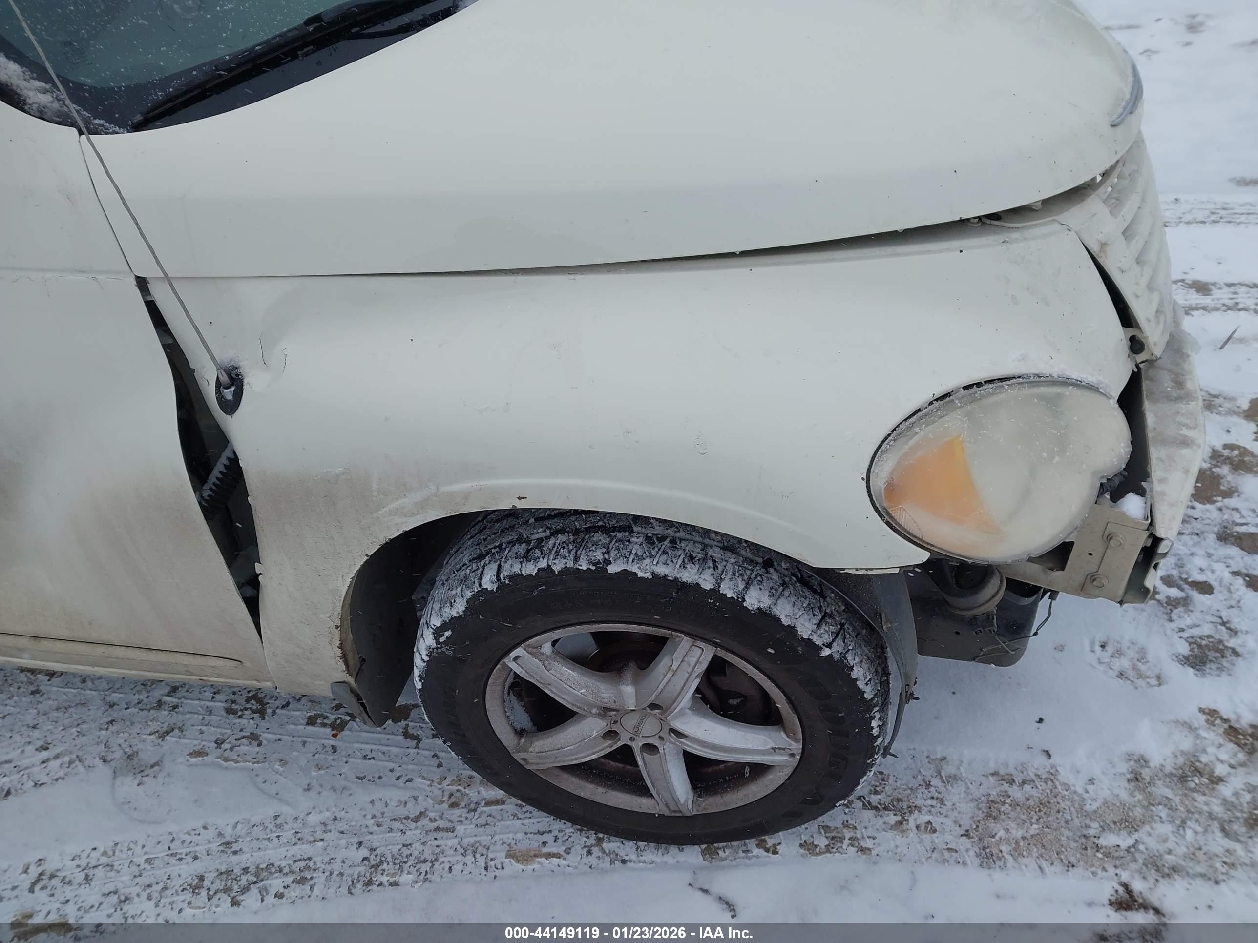 2008 Chrysler Pt Cruiser Lx White vin: 3A8FY48B48T148398
