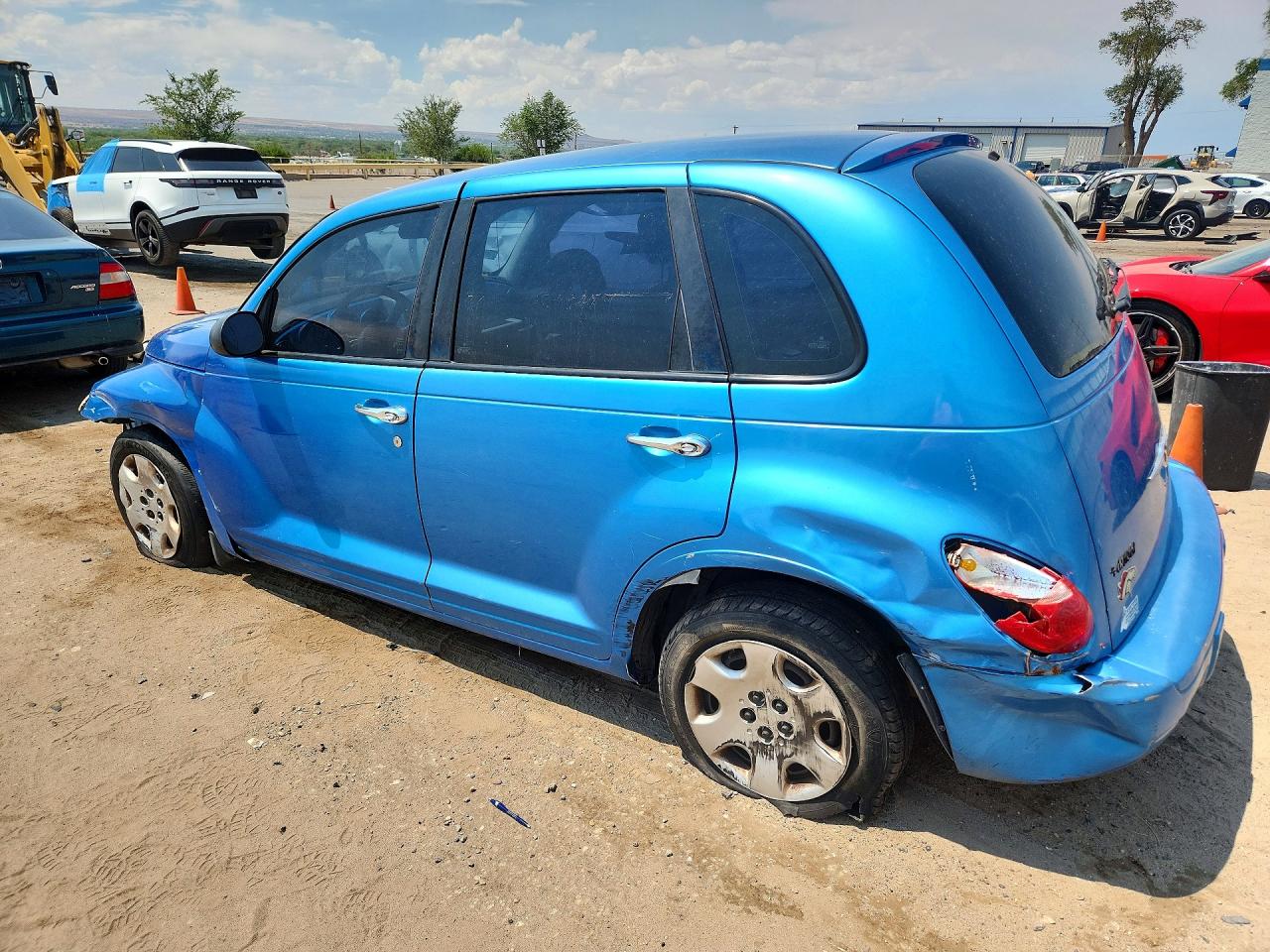 2008 Chrysler Pt Cruiser Blue vin: 3A8FY48B48T214741