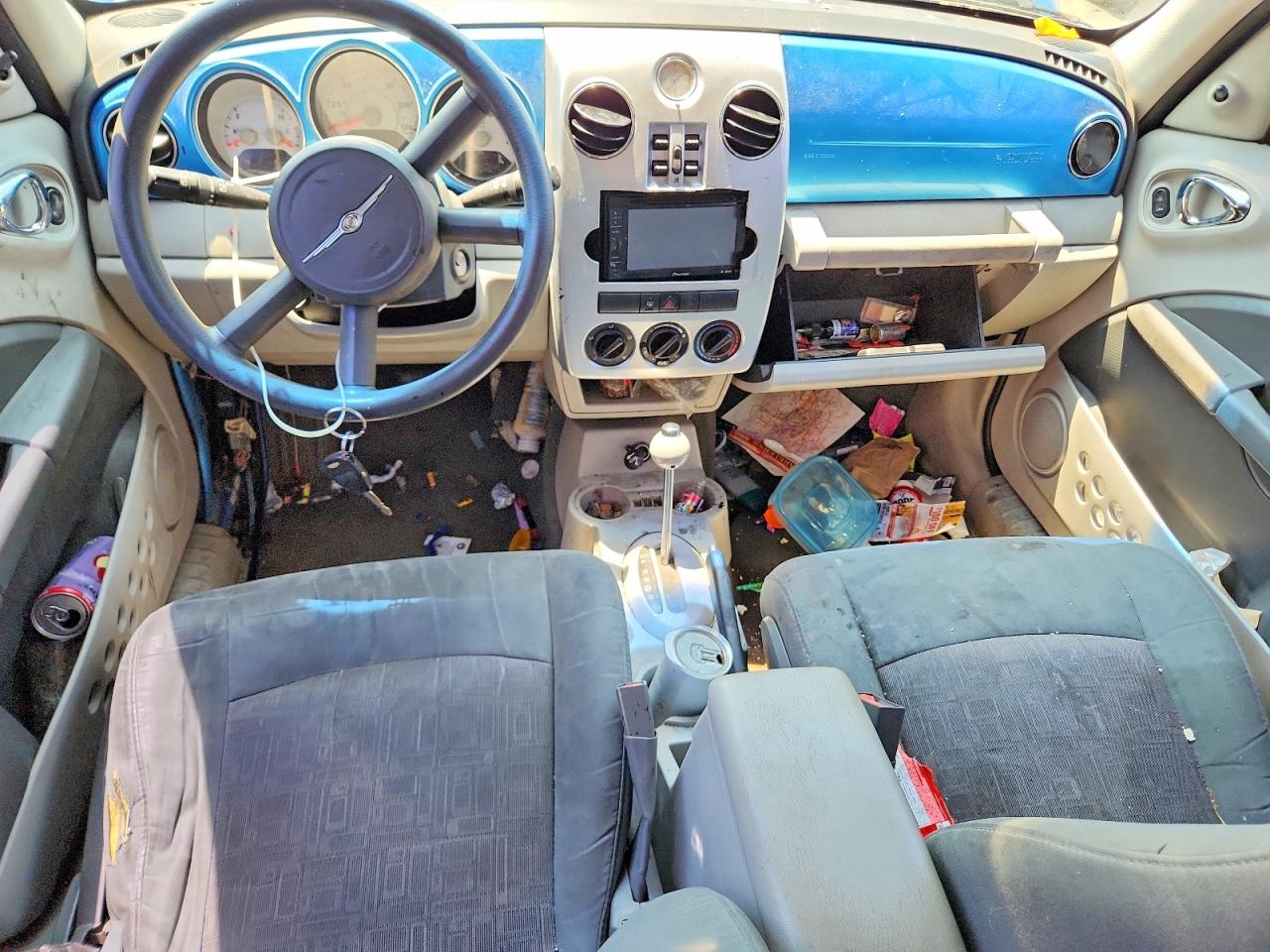 2008 Chrysler Pt Cruiser Blue vin: 3A8FY48B48T214741