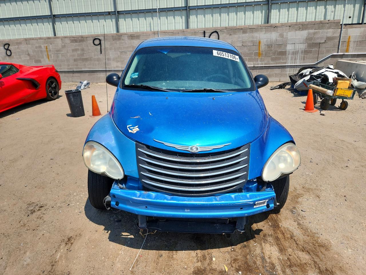 2008 Chrysler Pt Cruiser Blue vin: 3A8FY48B48T214741