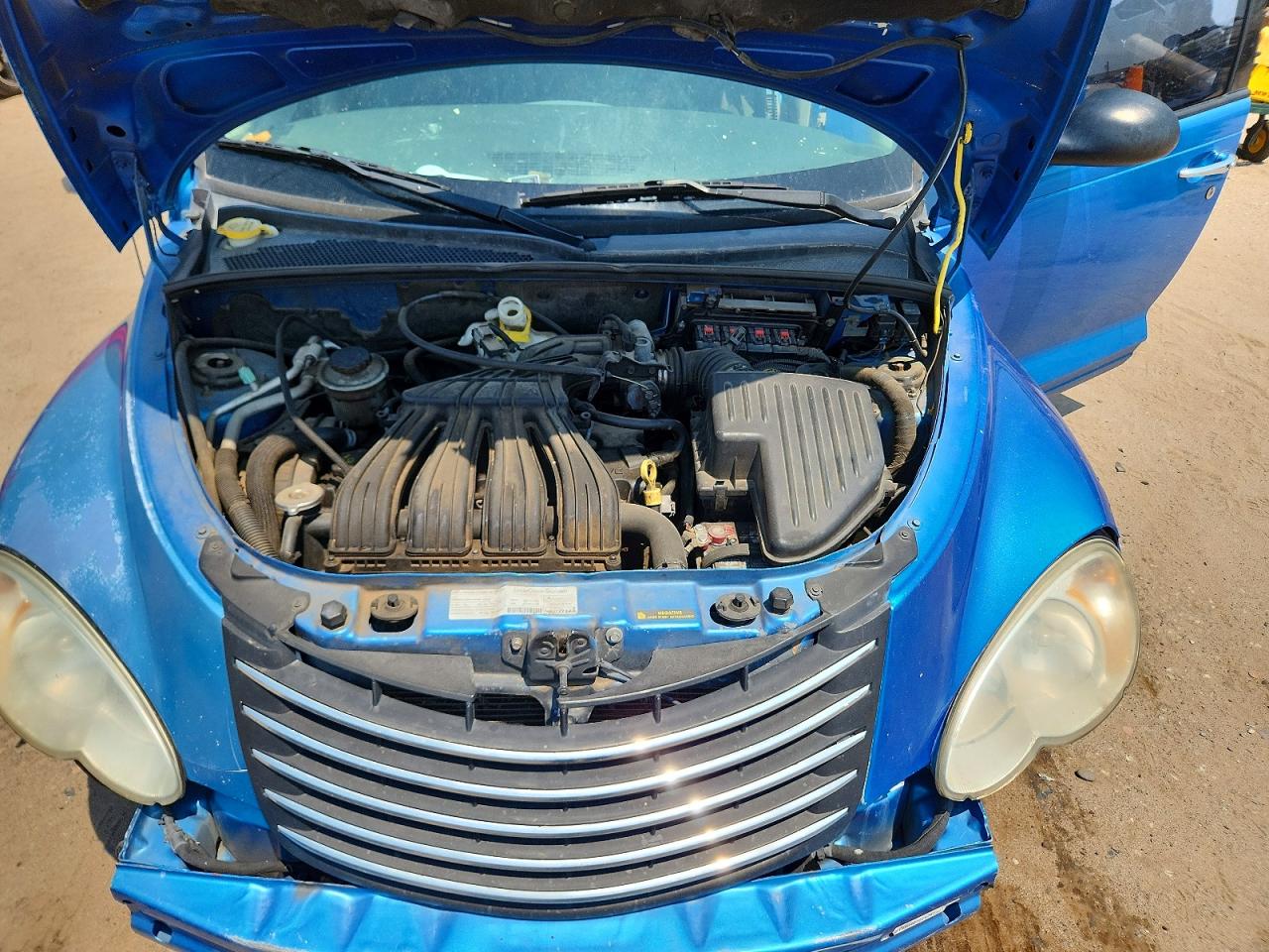 2008 Chrysler Pt Cruiser Blue vin: 3A8FY48B48T214741