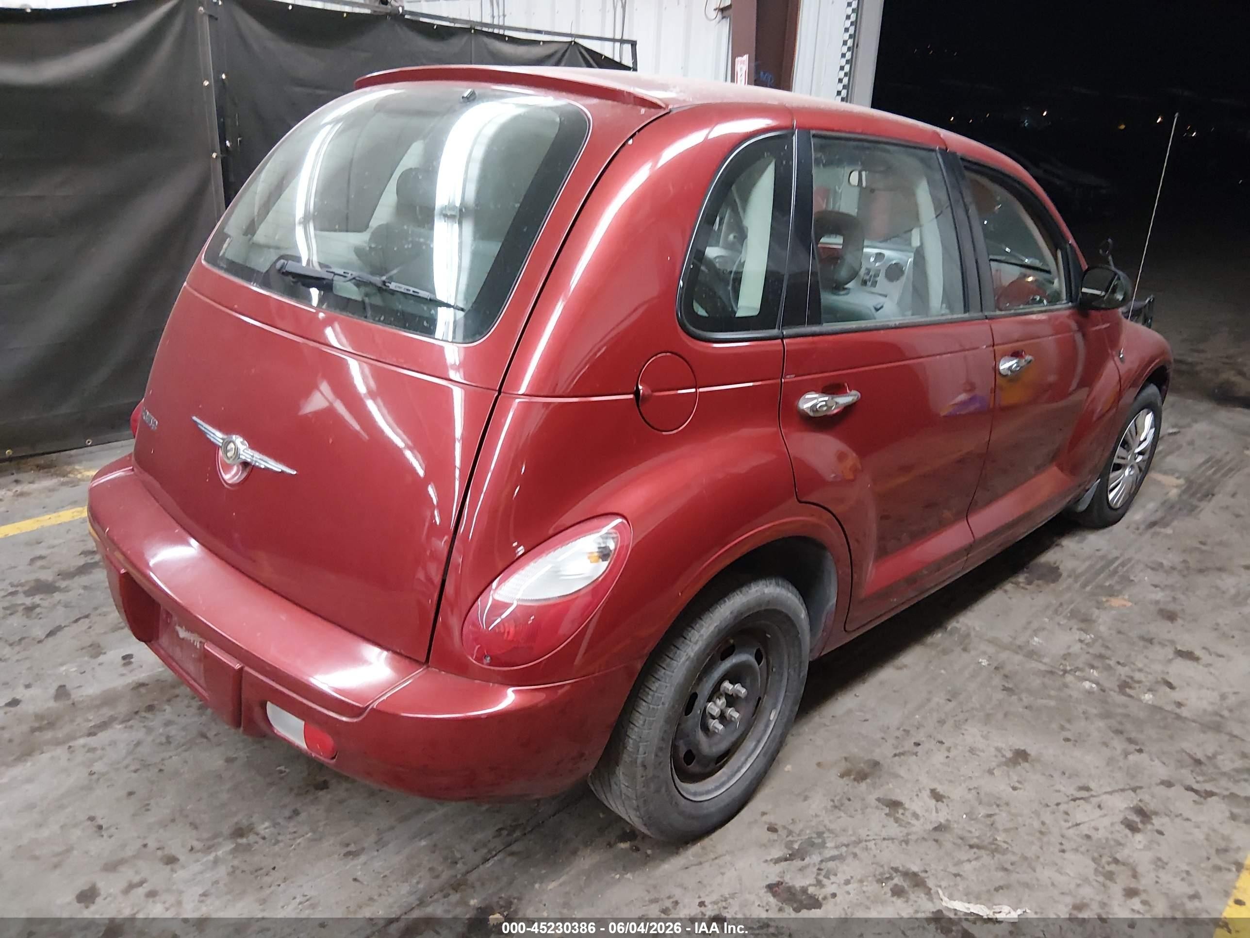 2008 Chrysler Pt Cruiser Lx Red vin: 3A8FY48B58T151911