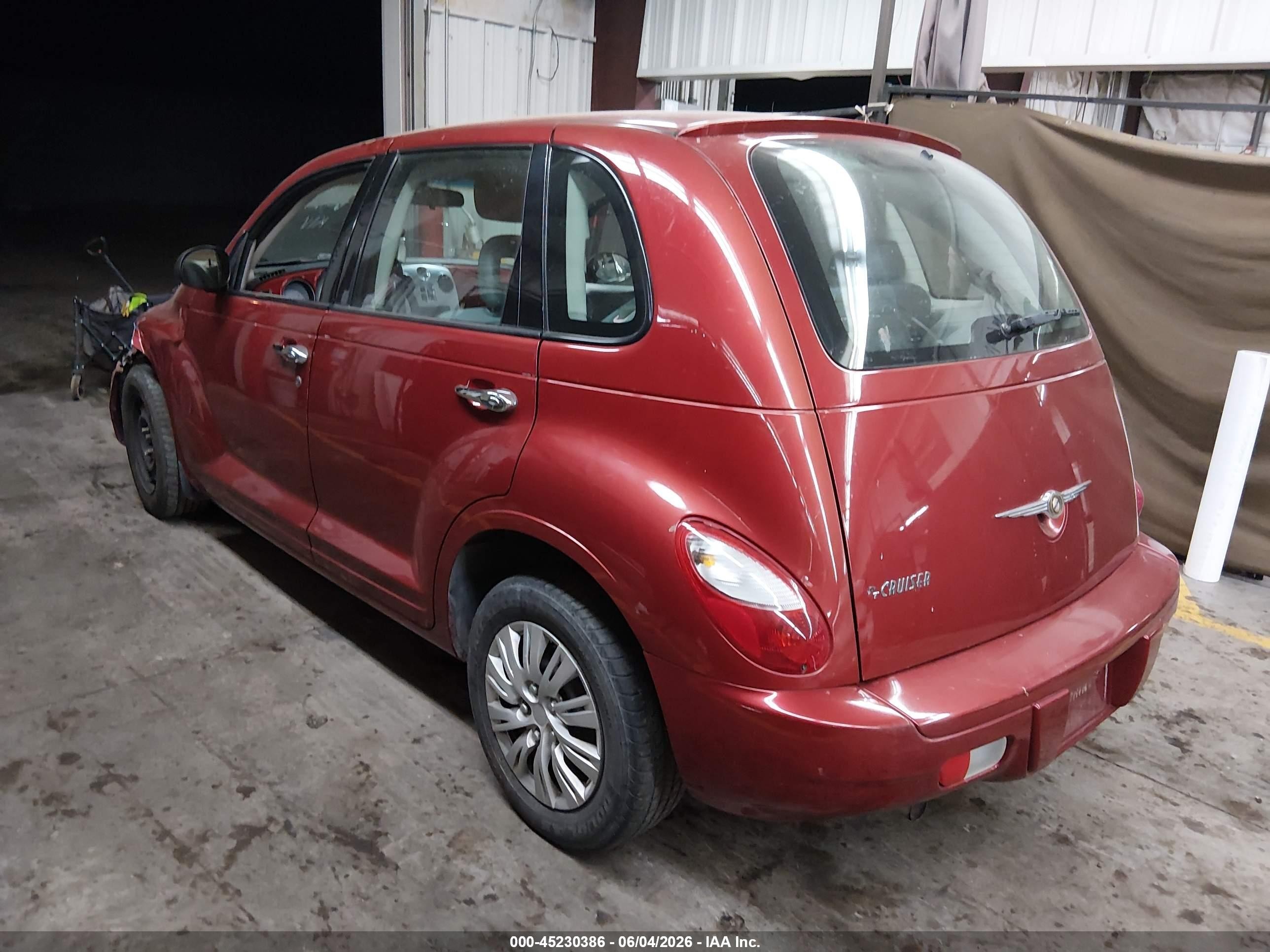 2008 Chrysler Pt Cruiser Lx Red vin: 3A8FY48B58T151911