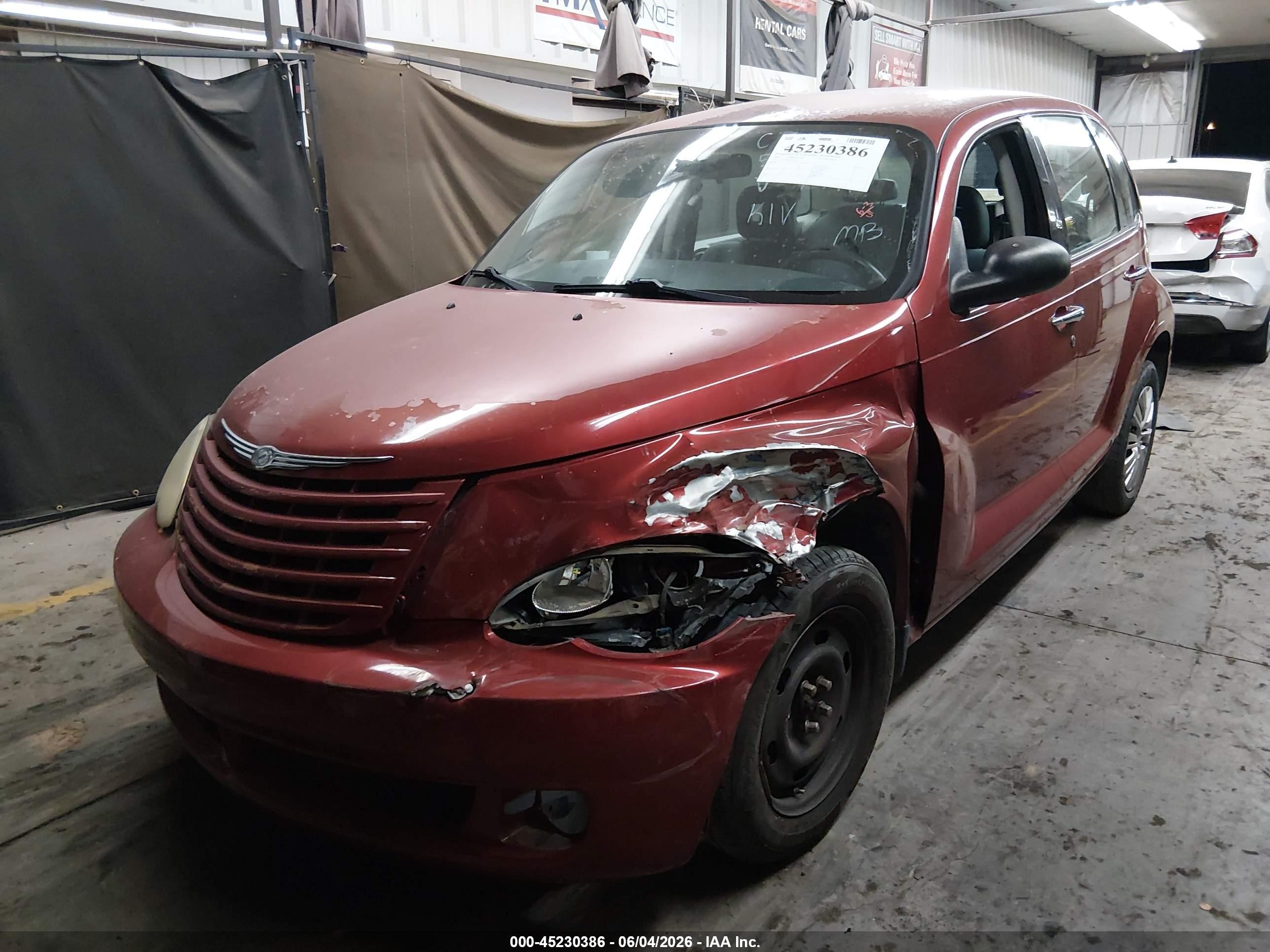 2008 Chrysler Pt Cruiser Lx Red vin: 3A8FY48B58T151911