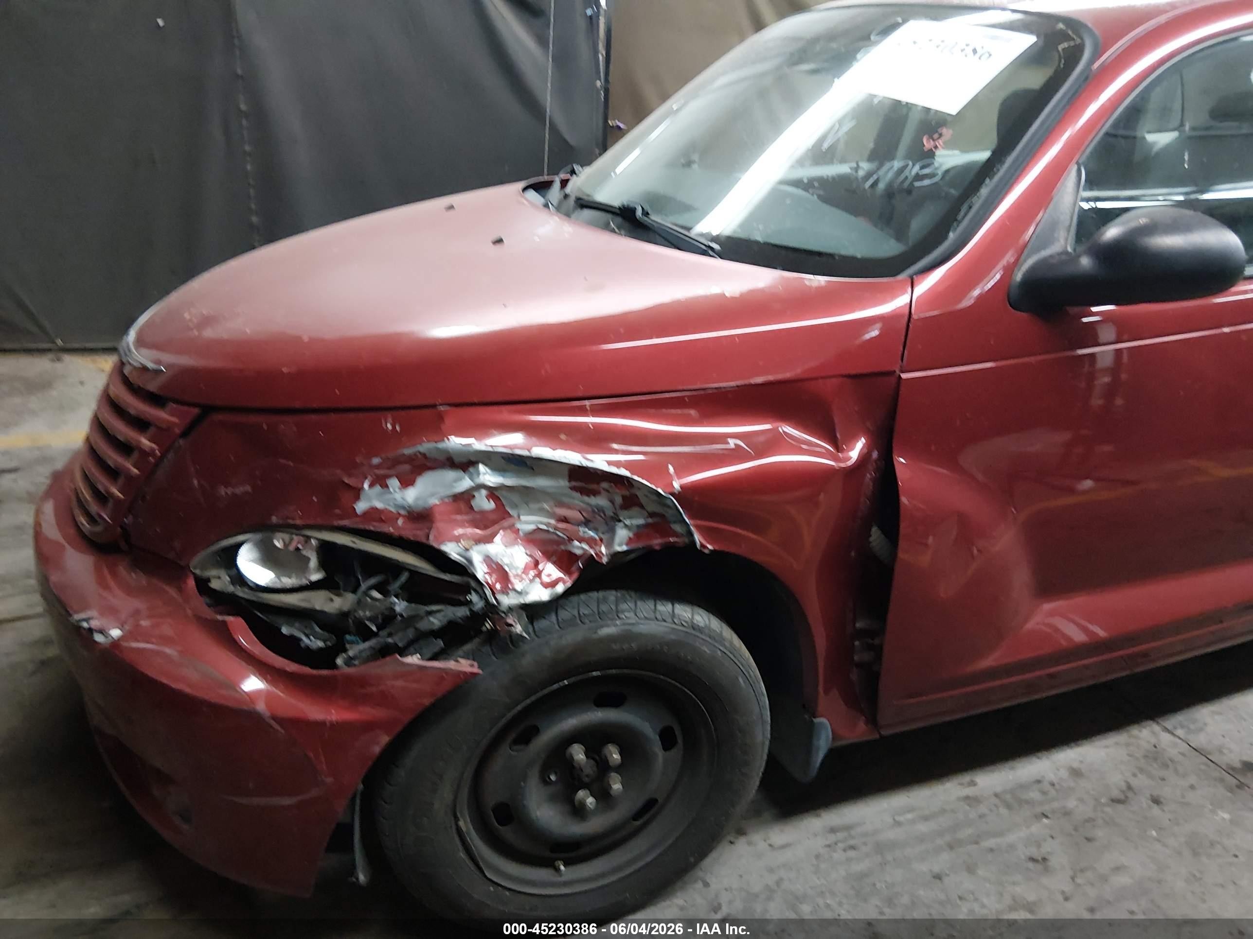 2008 Chrysler Pt Cruiser Lx Red vin: 3A8FY48B58T151911