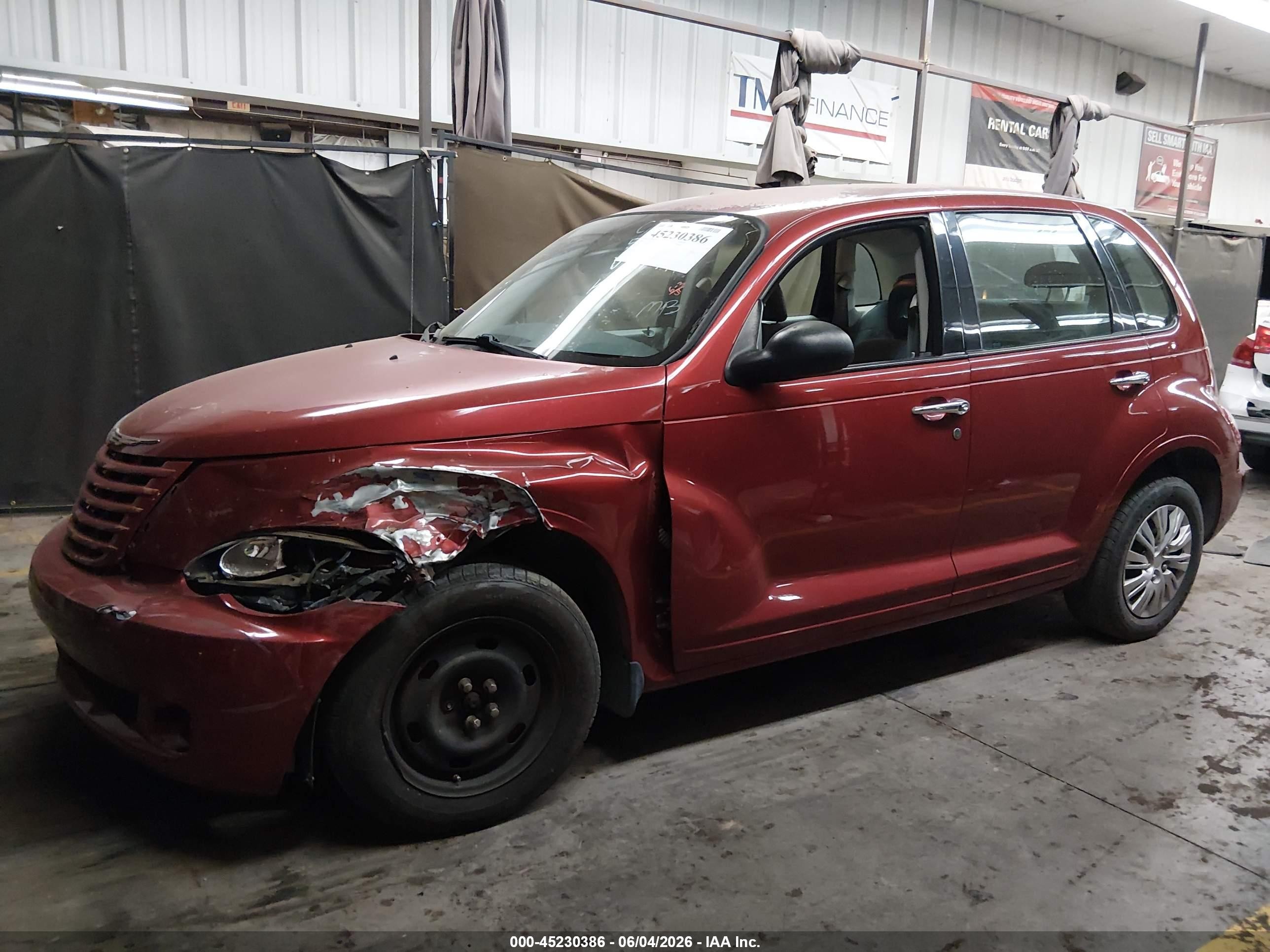 2008 Chrysler Pt Cruiser Lx Red vin: 3A8FY48B58T151911