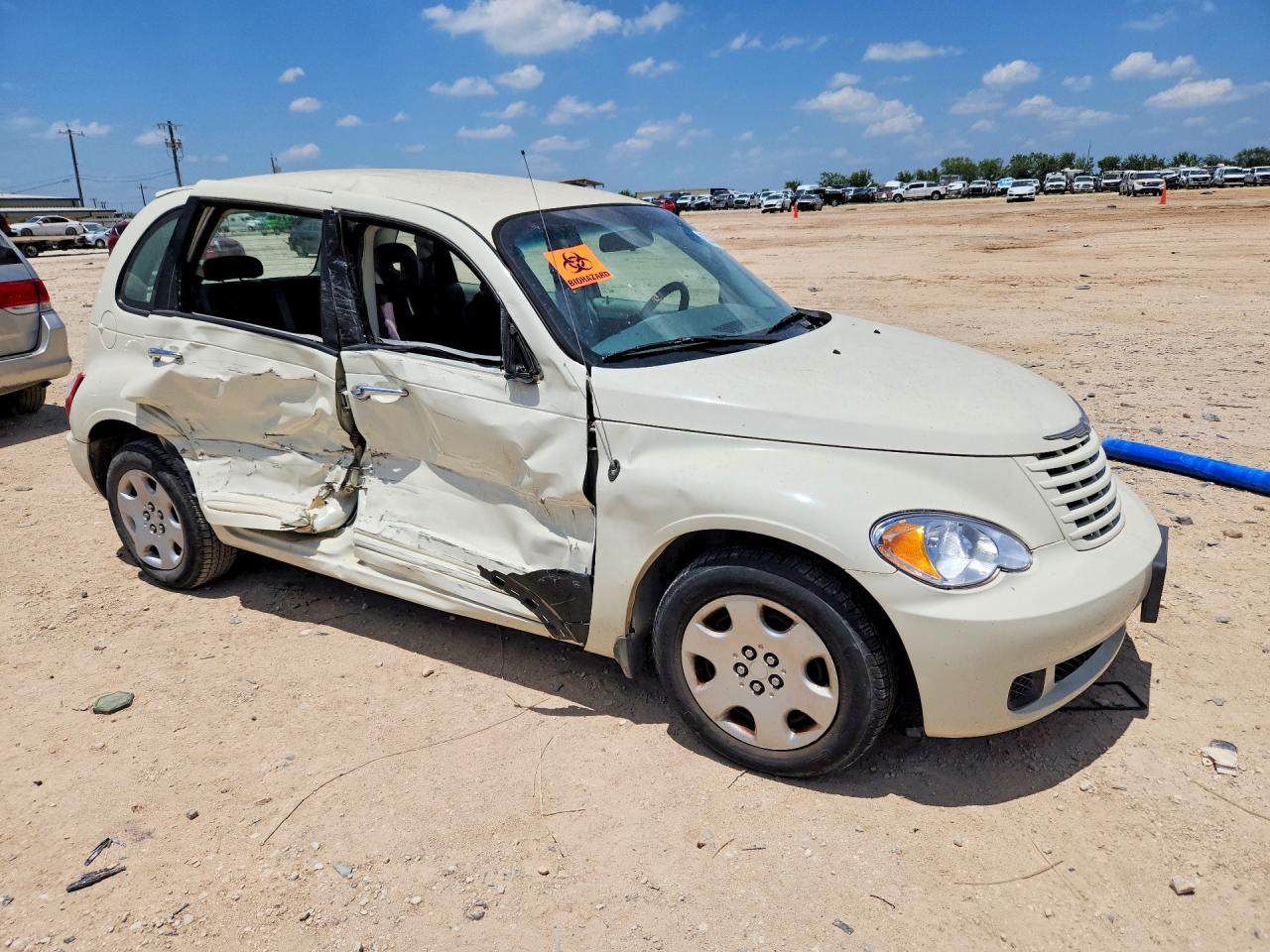 2008 Chrysler Pt Cruiser White vin: 3A8FY48B68T140738
