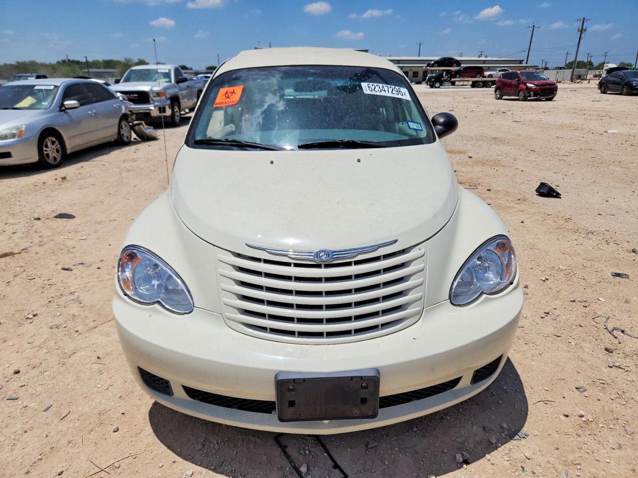 2008 Chrysler Pt Cruiser White vin: 3A8FY48B68T140738