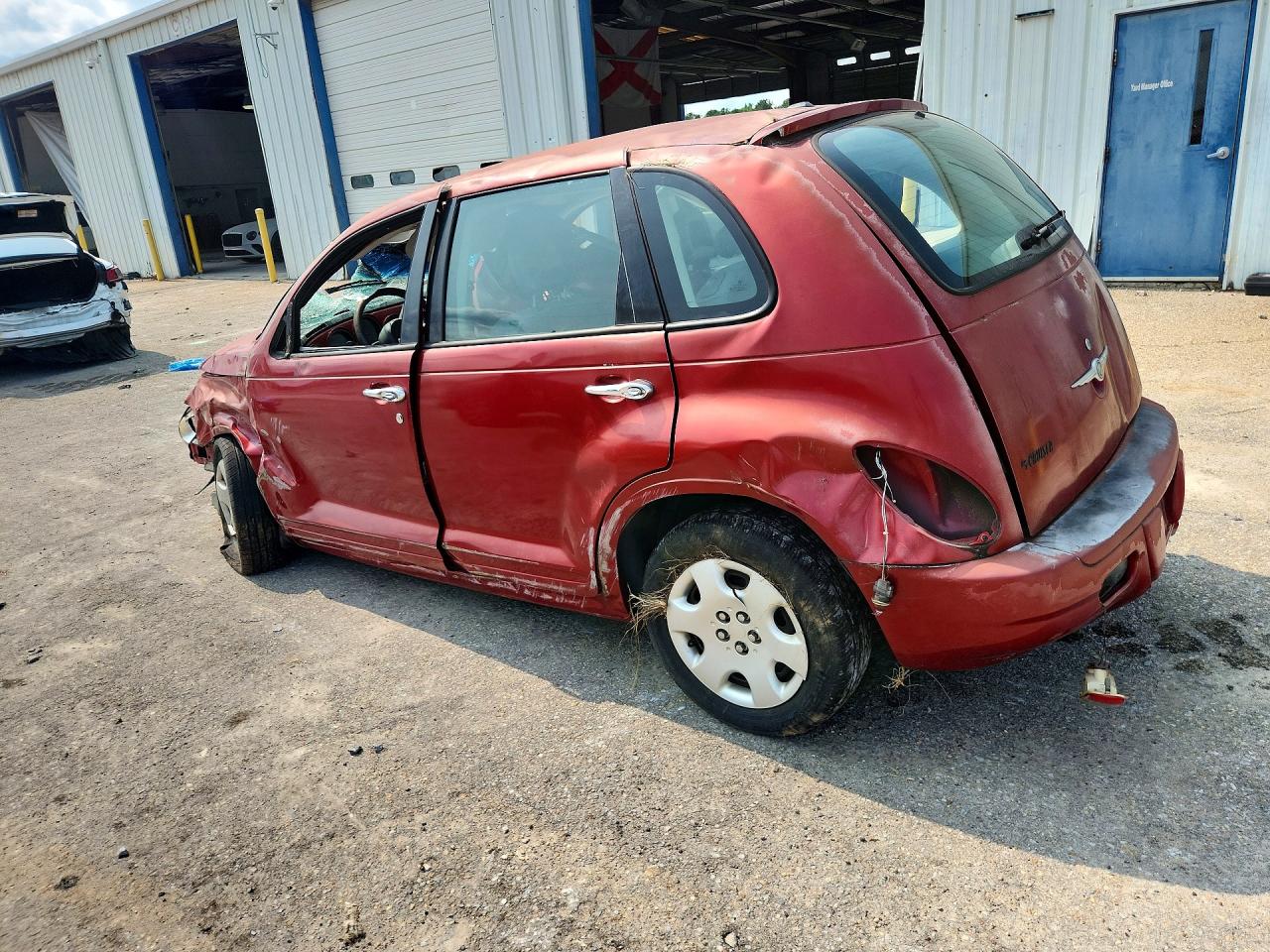 2008 Chrysler Pt Cruiser Red vin: 3A8FY48B88T100497