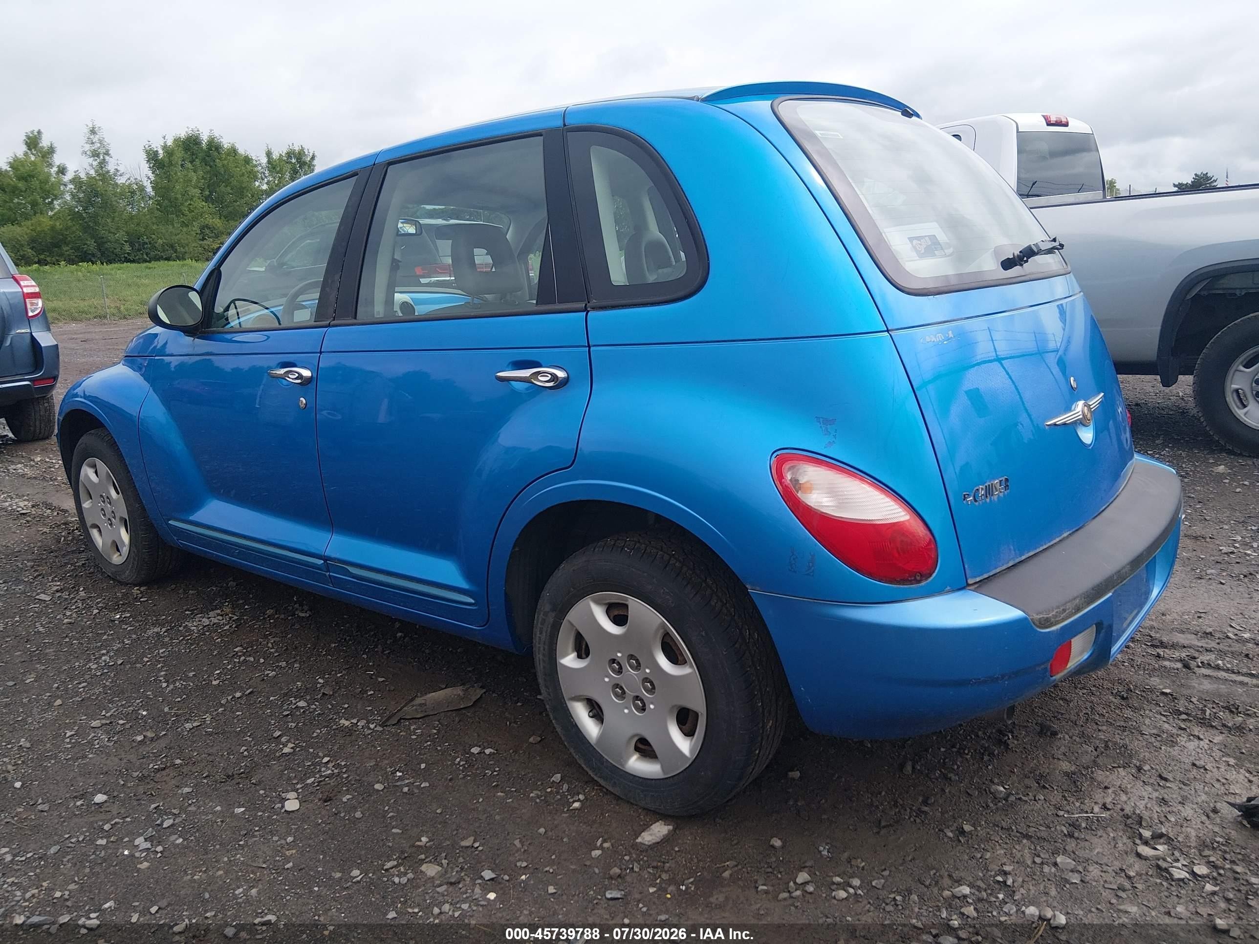 2008 Chrysler Pt Cruiser Lx Синий vin: 3A8FY48B88T115470