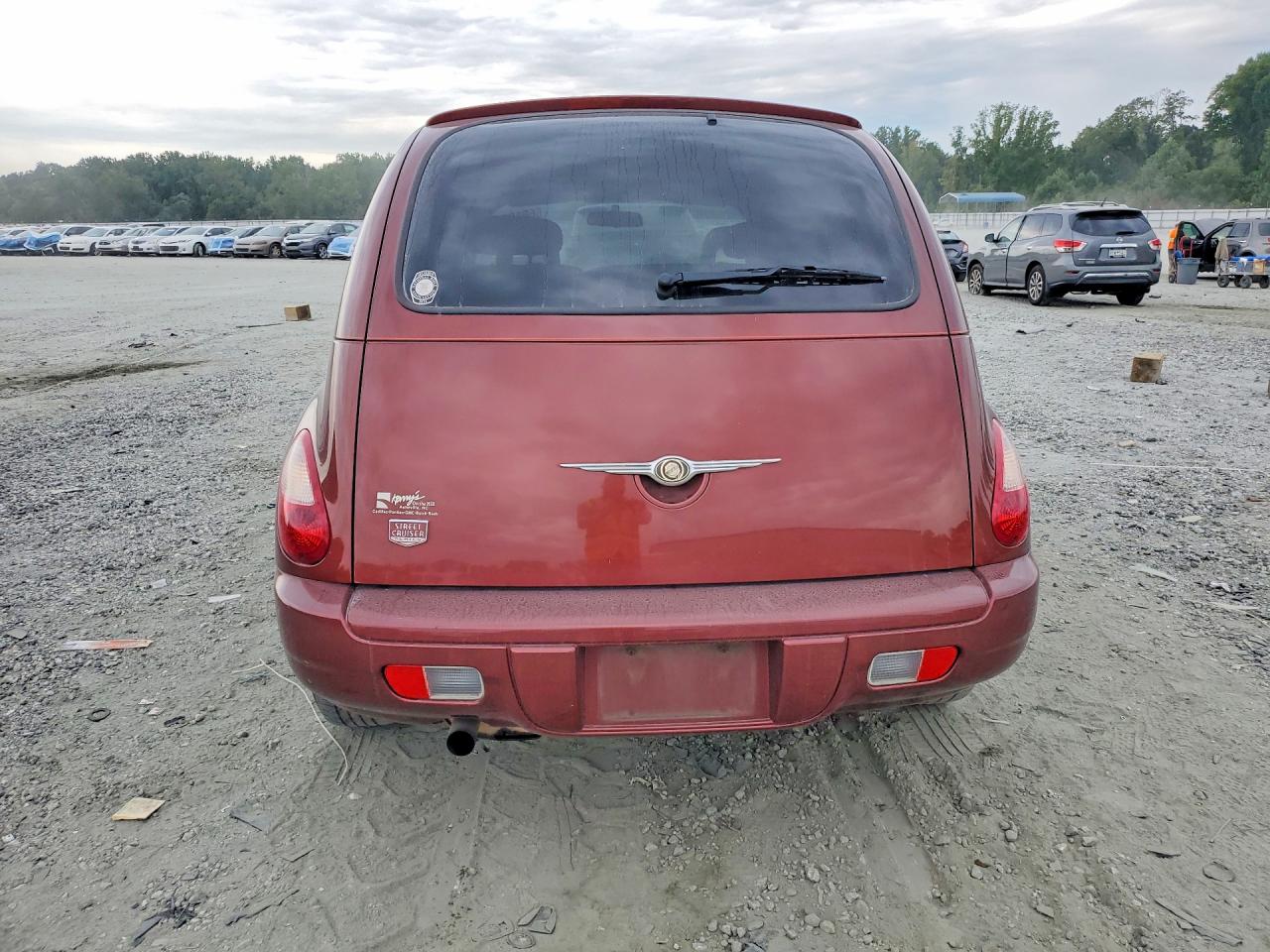 2008 Chrysler Pt Cruiser Темно-бордовый vin: 3A8FY48B88T124900