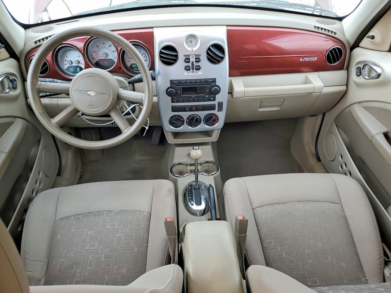2008 Chrysler Pt Cruiser Темно-бордовый vin: 3A8FY48B88T124900