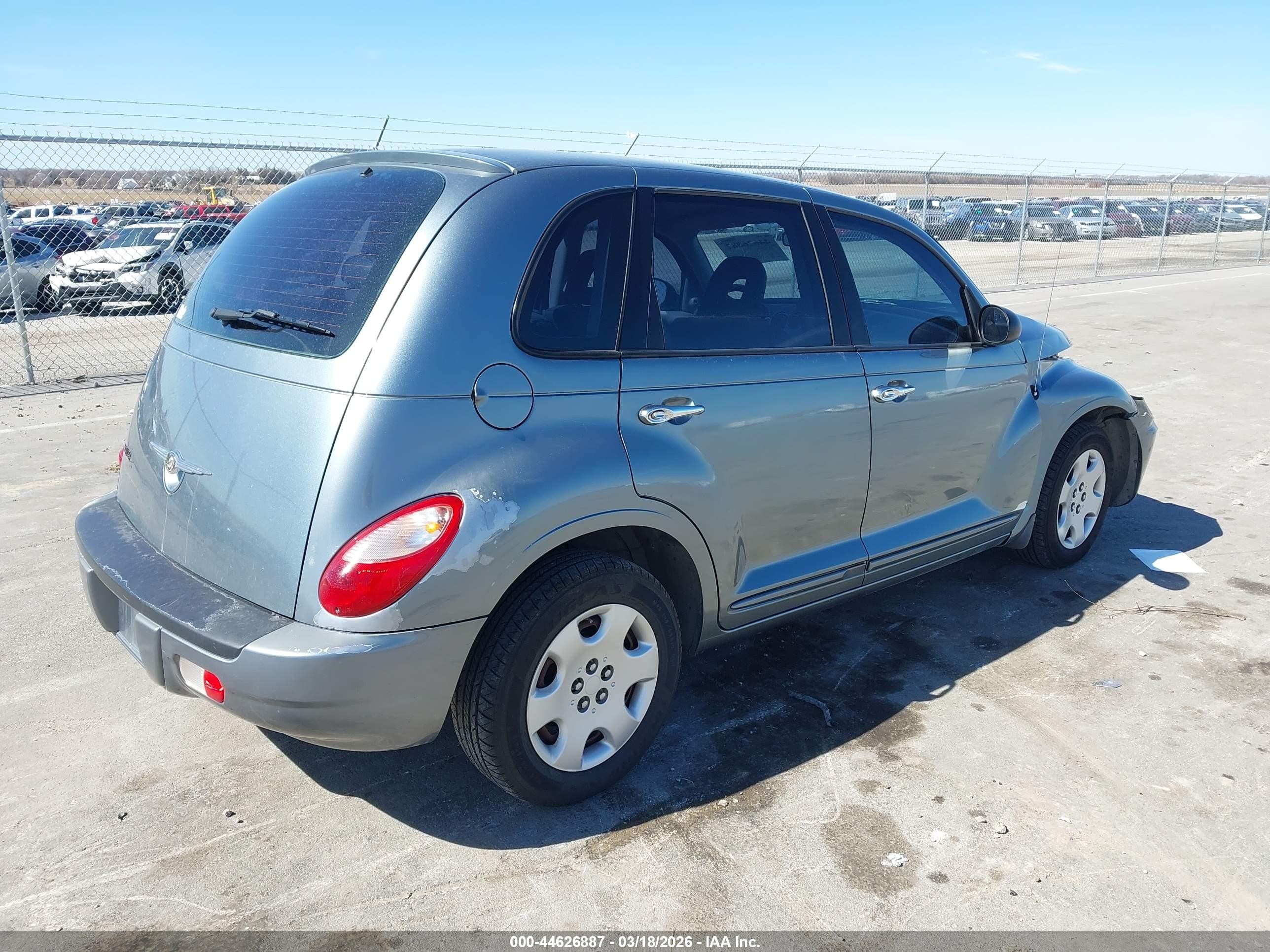 2008 Chrysler Pt Cruiser Lx Синий vin: 3A8FY48B88T156441