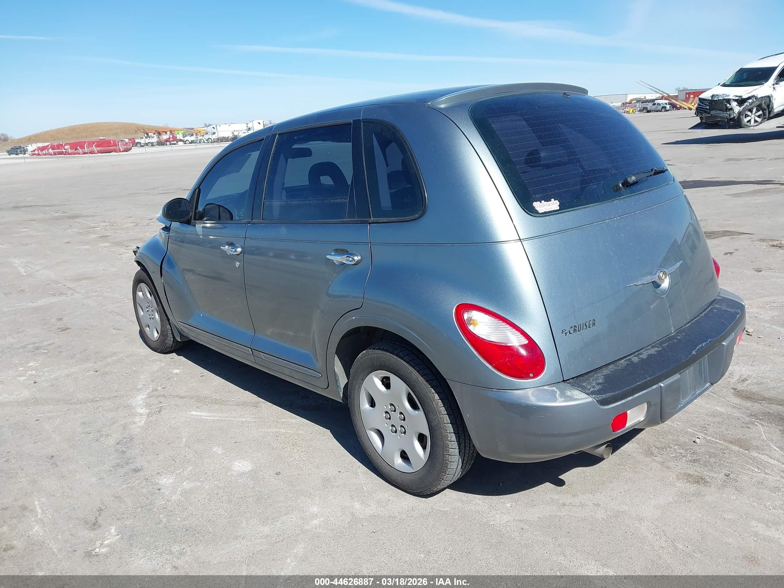 2008 Chrysler Pt Cruiser Lx Синий vin: 3A8FY48B88T156441