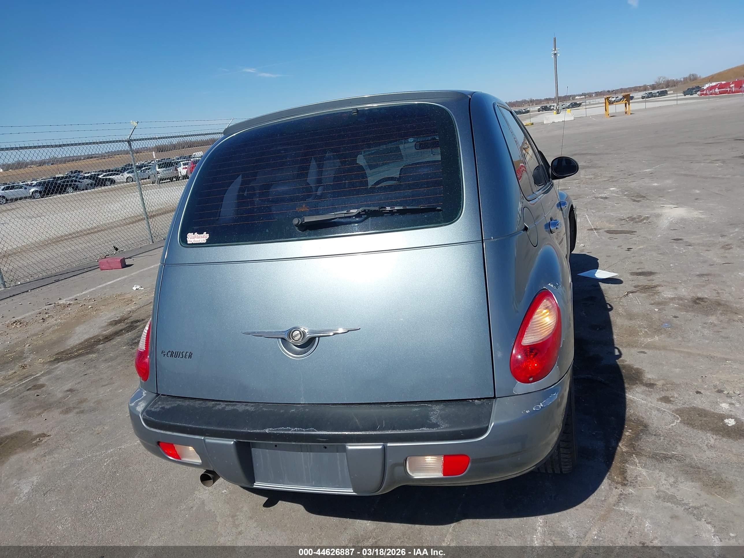 2008 Chrysler Pt Cruiser Lx Синий vin: 3A8FY48B88T156441