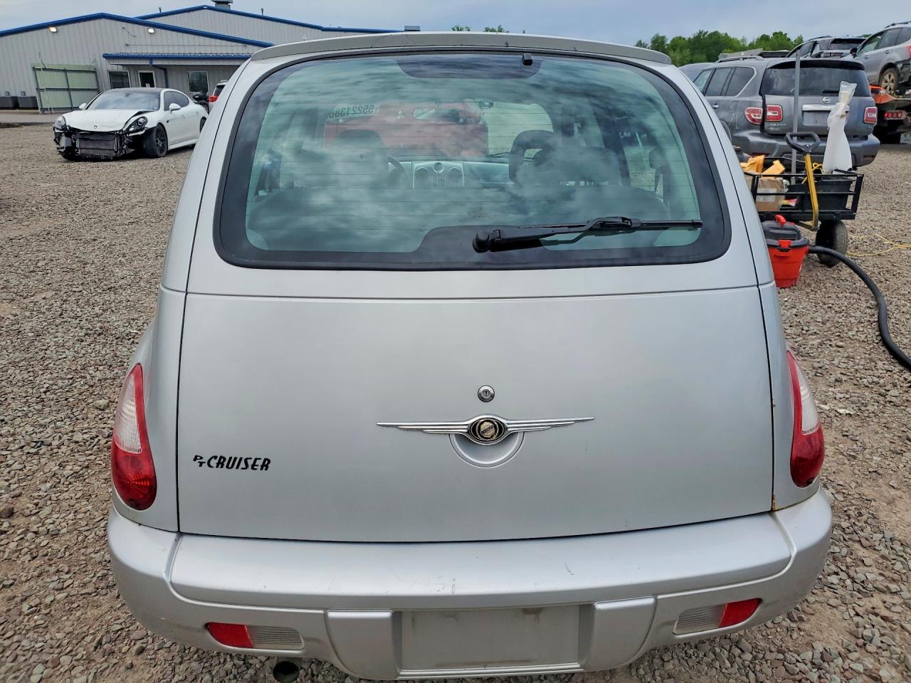 2008 Chrysler Pt Cruiser Silver vin: 3A8FY48B98T106731