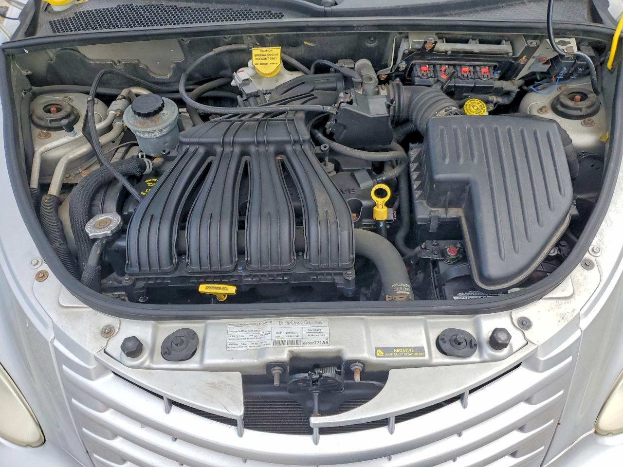 2008 Chrysler Pt Cruiser Silver vin: 3A8FY48B98T106731