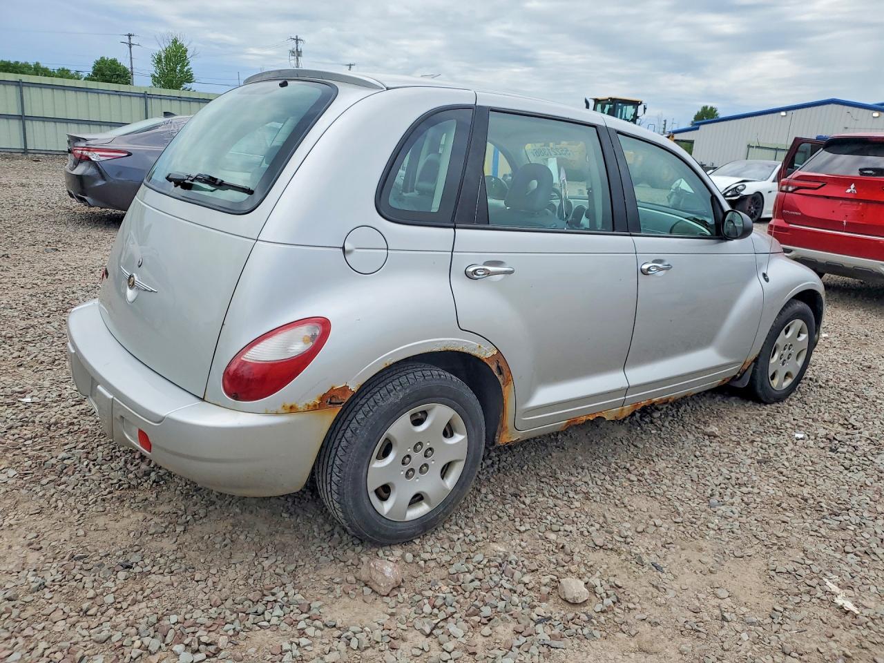 2008 Chrysler Pt Cruiser Silver vin: 3A8FY48B98T106731
