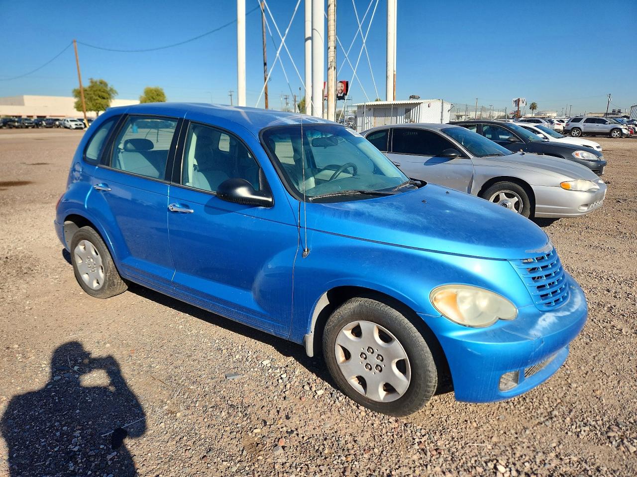 2008 Chrysler Pt Cruiser Blue vin: 3A8FY48BX8T192292