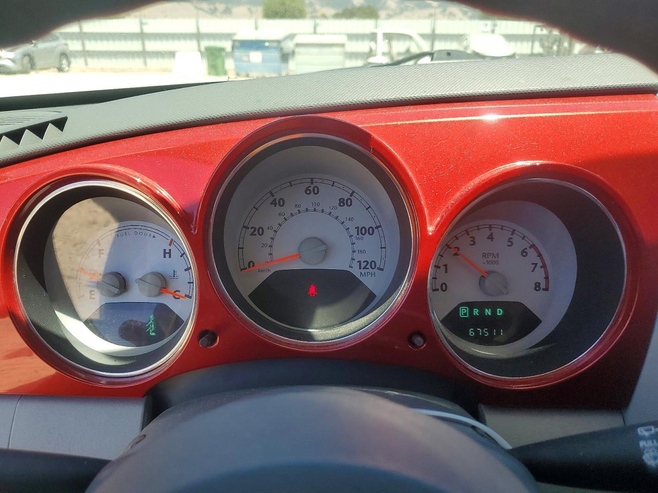 2008 Chrysler Pt Cruiser Красный vin: 3A8FY48BX8T225324