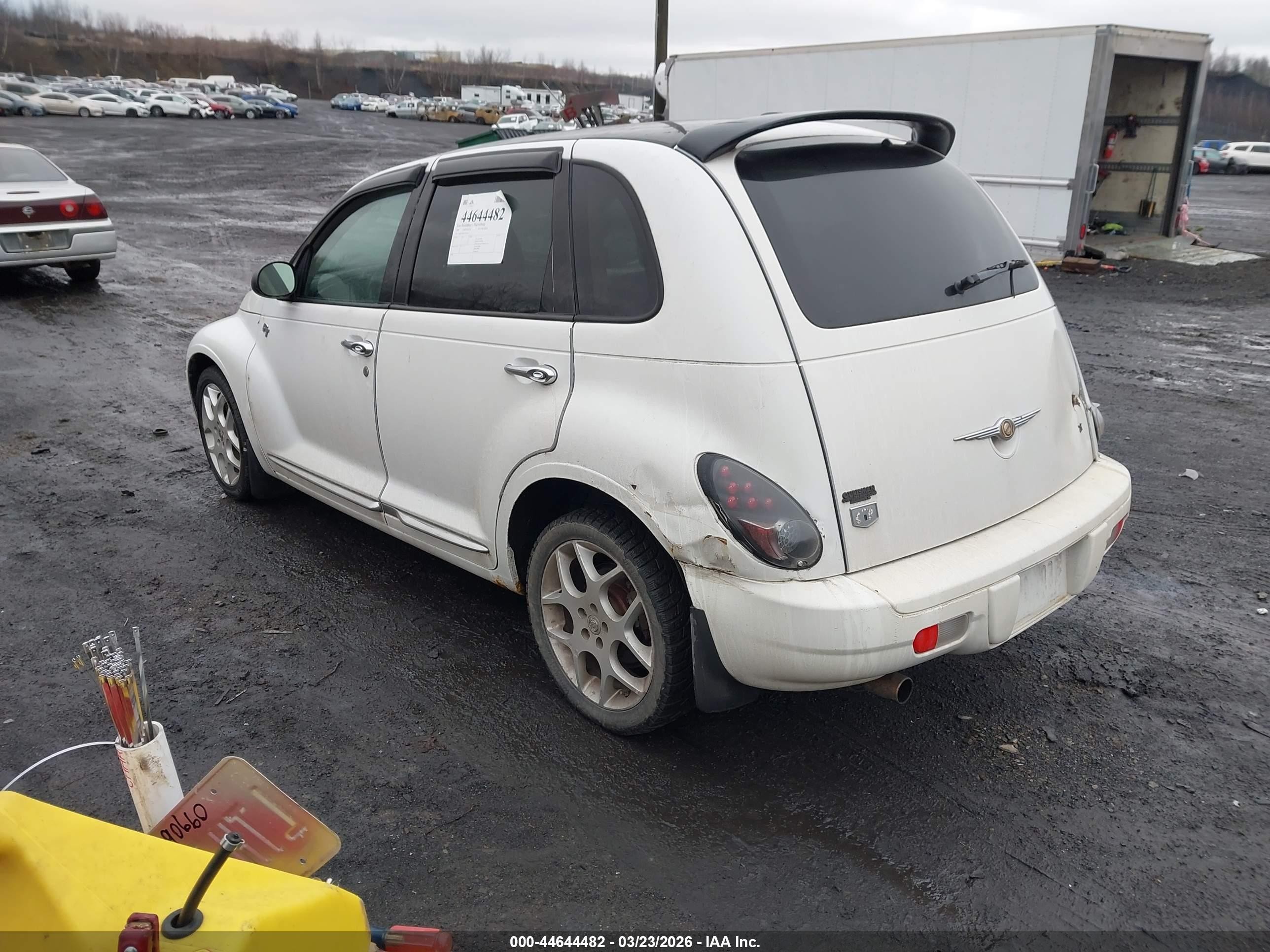 2009 Chrysler Pt Cruiser Touring White vin: 3A8FY58849T559439
