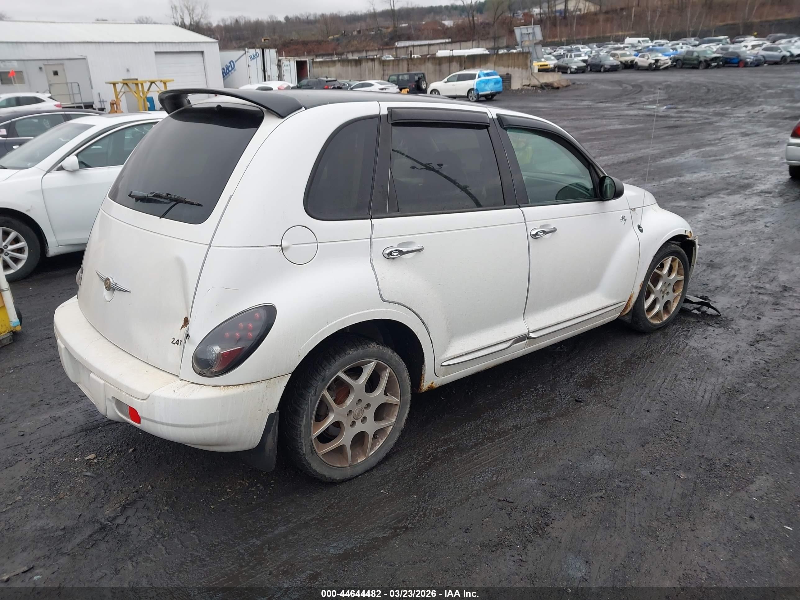 2009 Chrysler Pt Cruiser Touring White vin: 3A8FY58849T559439