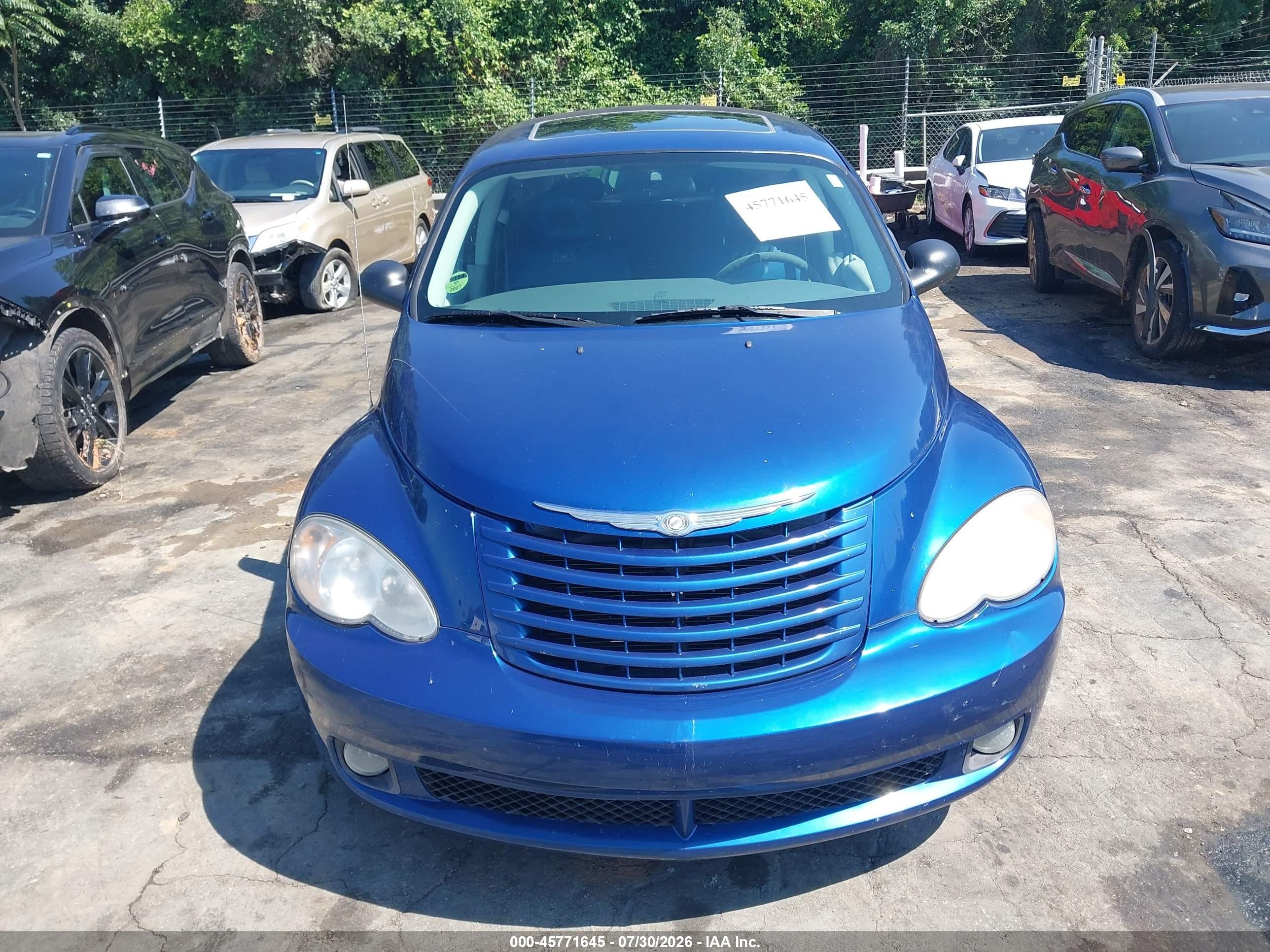 2009 Chrysler Pt Cruiser Touring Blue vin: 3A8FY58919T580645