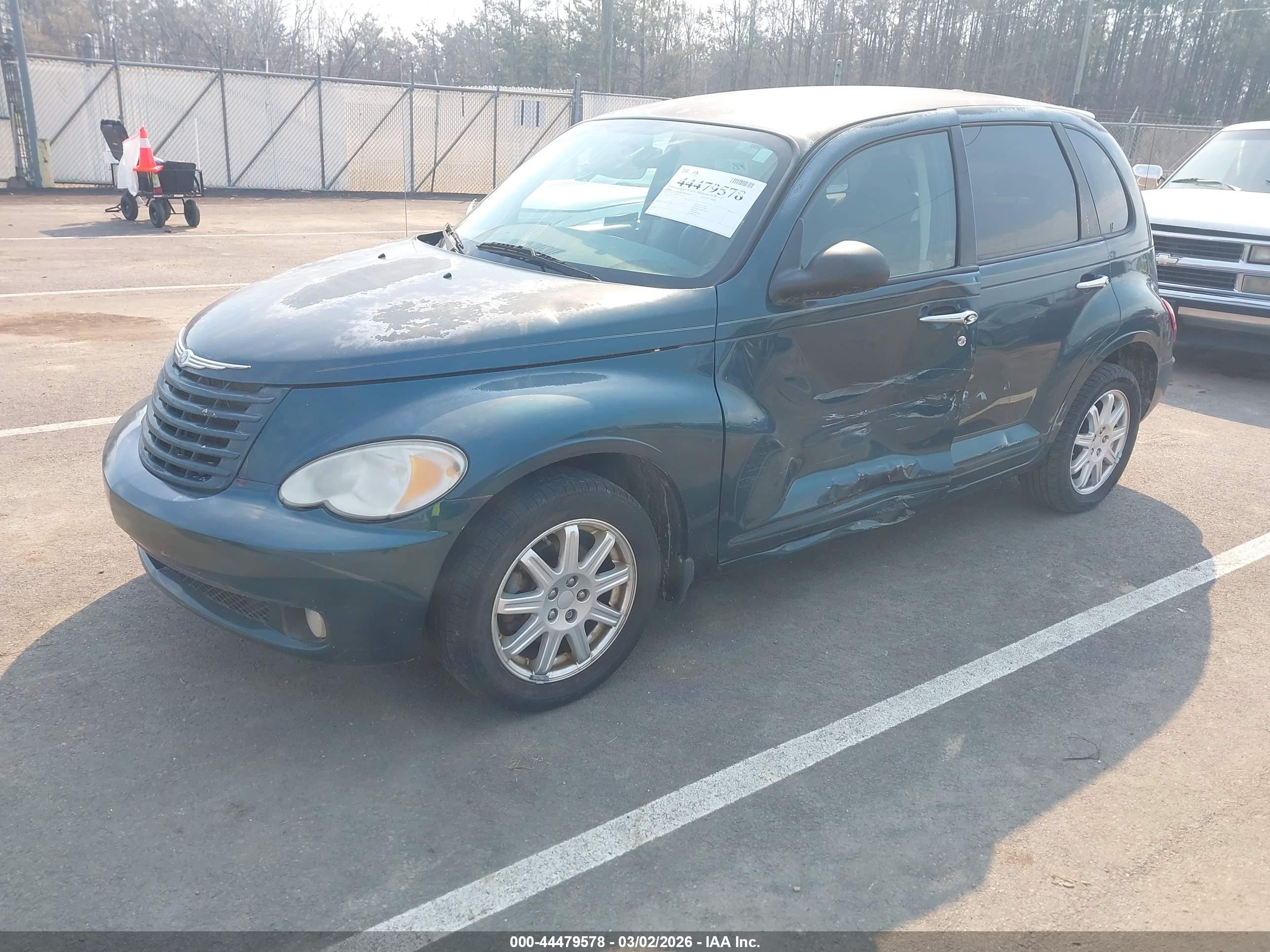 2009 Chrysler Pt Cruiser Touring Зеленый vin: 3A8FY58929T558329
