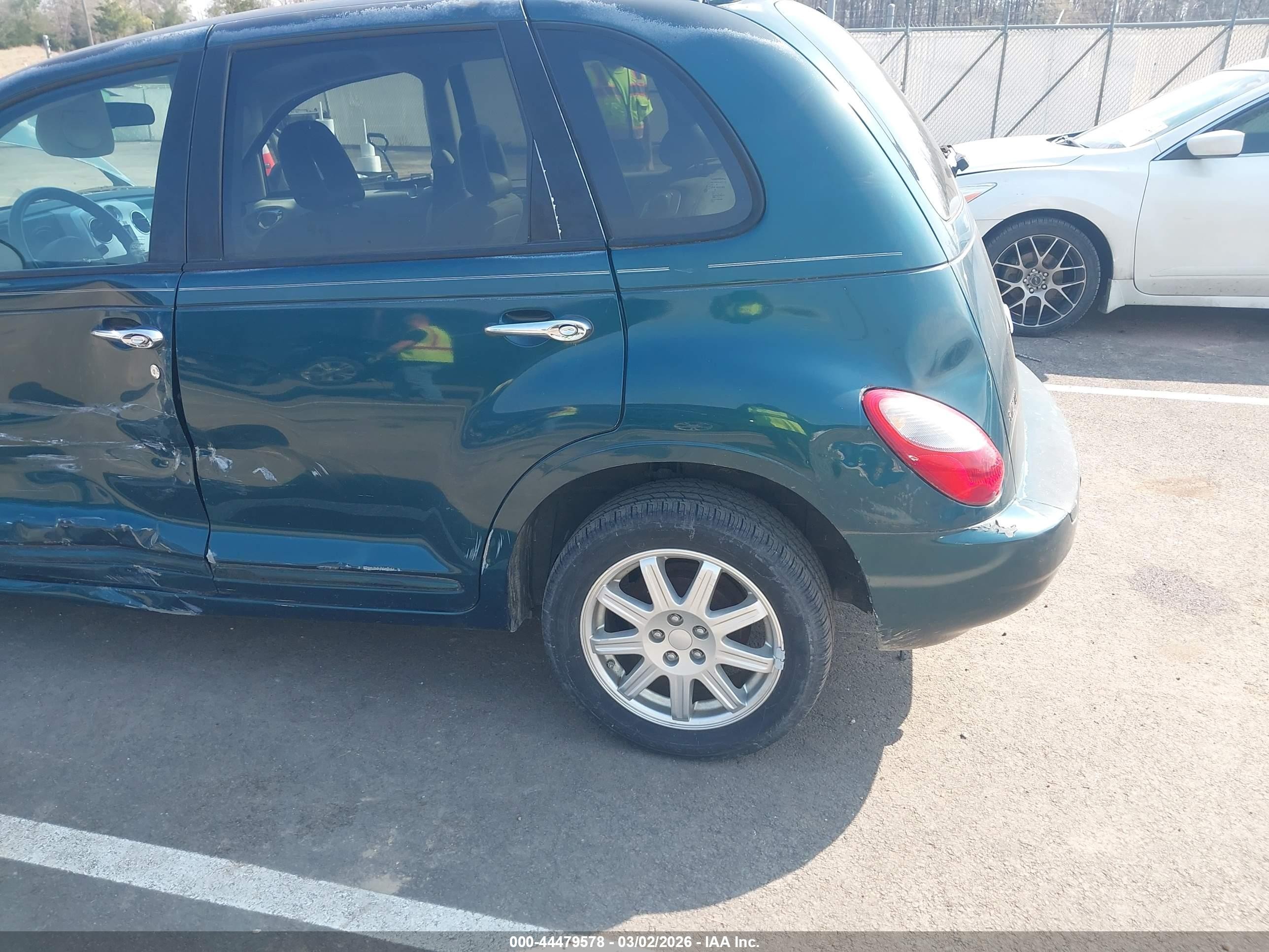 2009 Chrysler Pt Cruiser Touring Зеленый vin: 3A8FY58929T558329