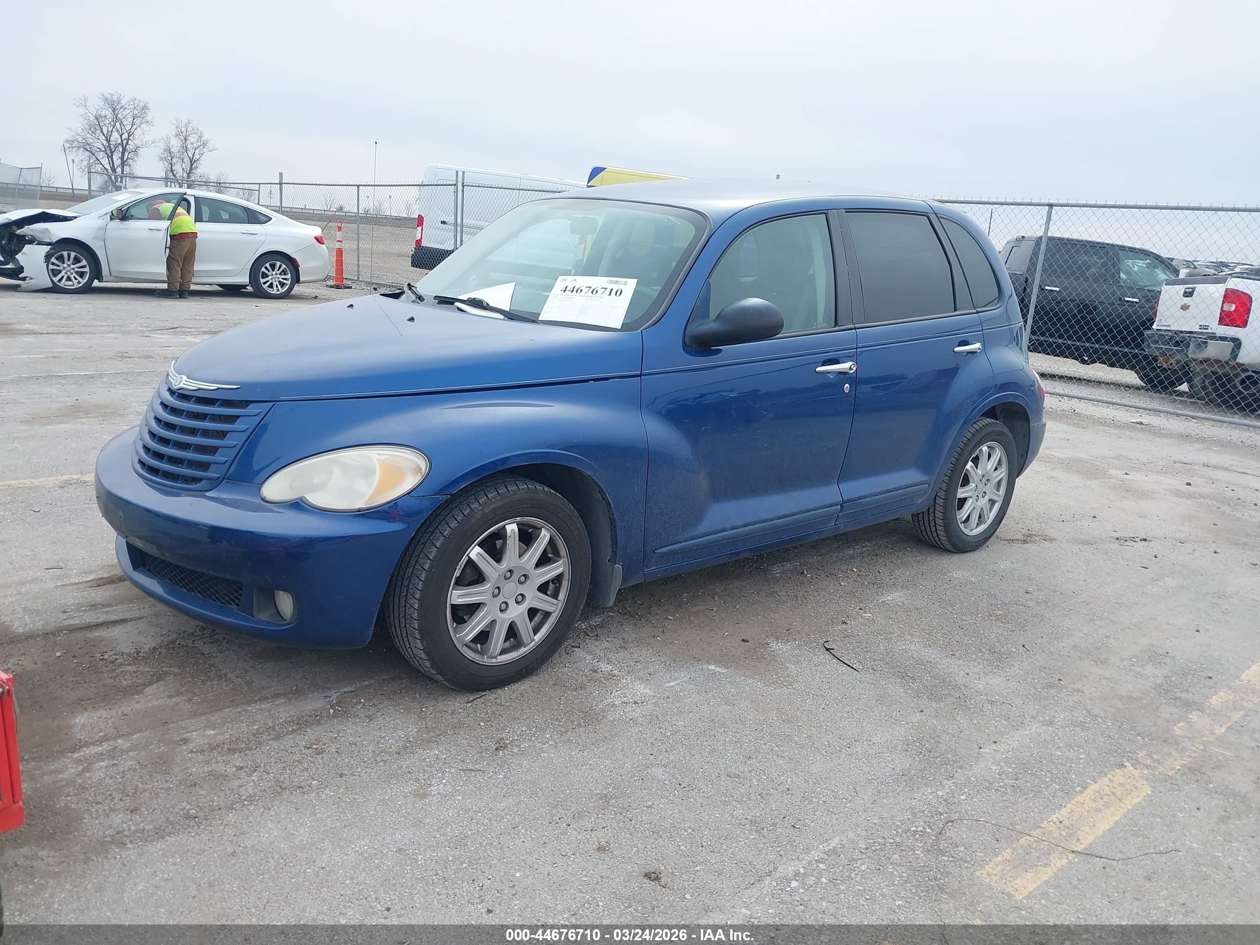 2009 Chrysler Pt Cruiser Touring Blue vin: 3A8FY58929T607481