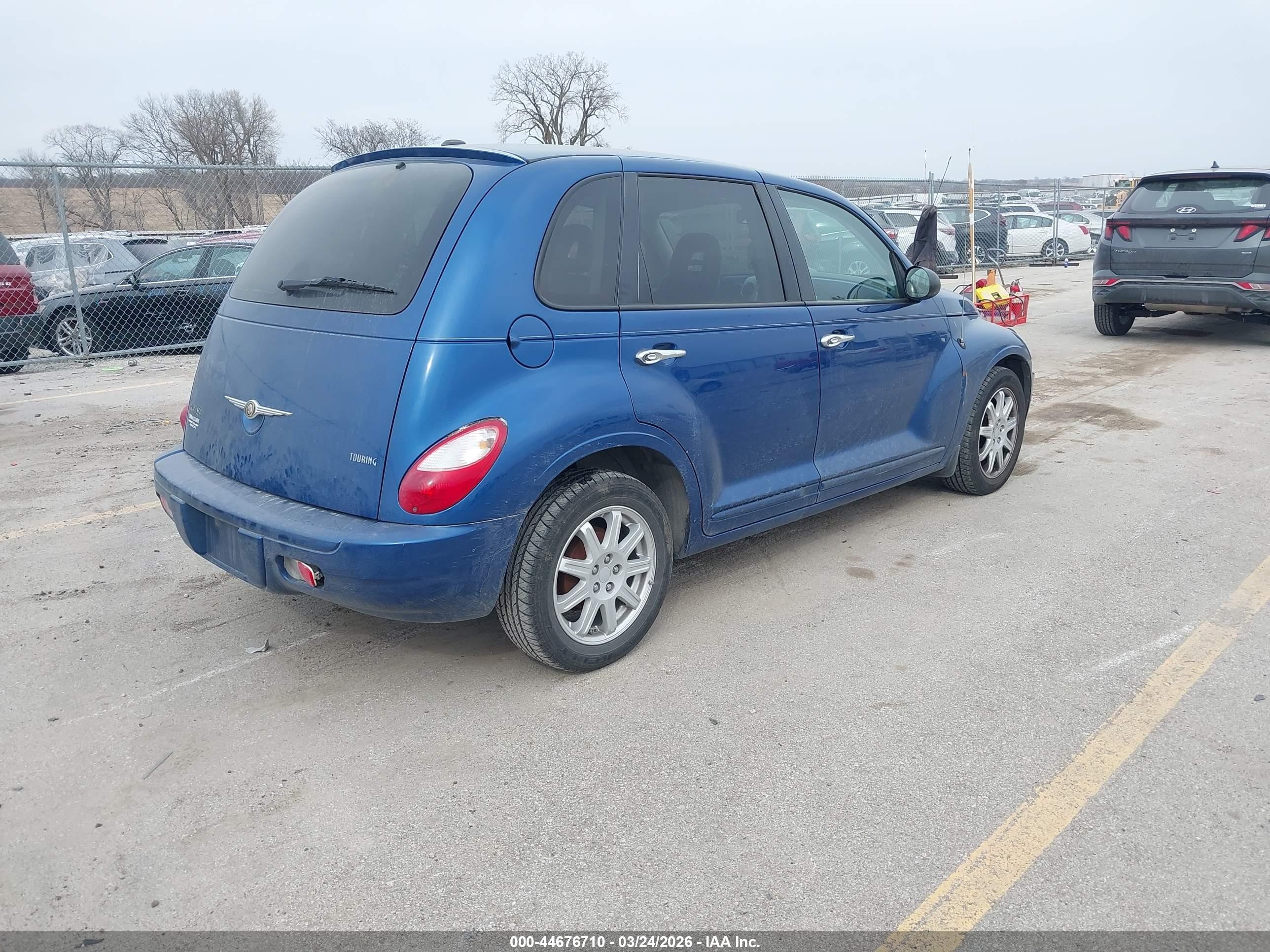 2009 Chrysler Pt Cruiser Touring Blue vin: 3A8FY58929T607481