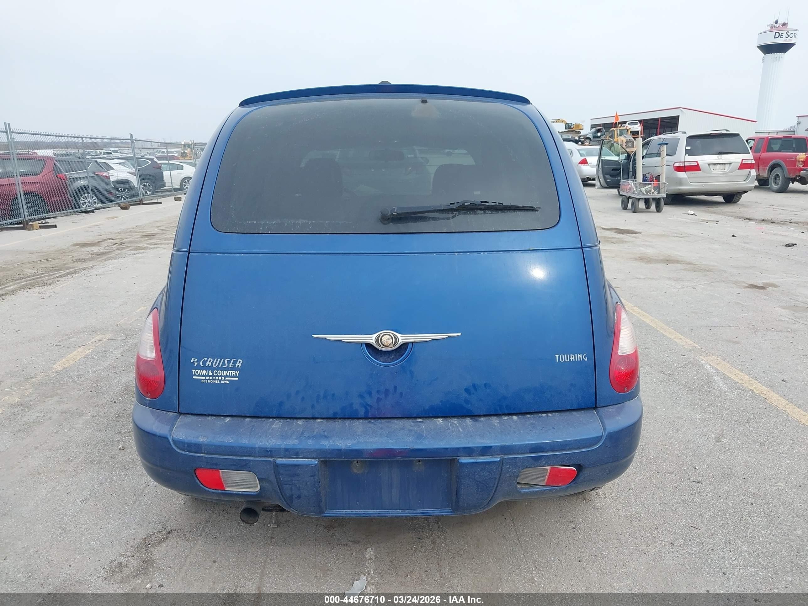 2009 Chrysler Pt Cruiser Touring Blue vin: 3A8FY58929T607481