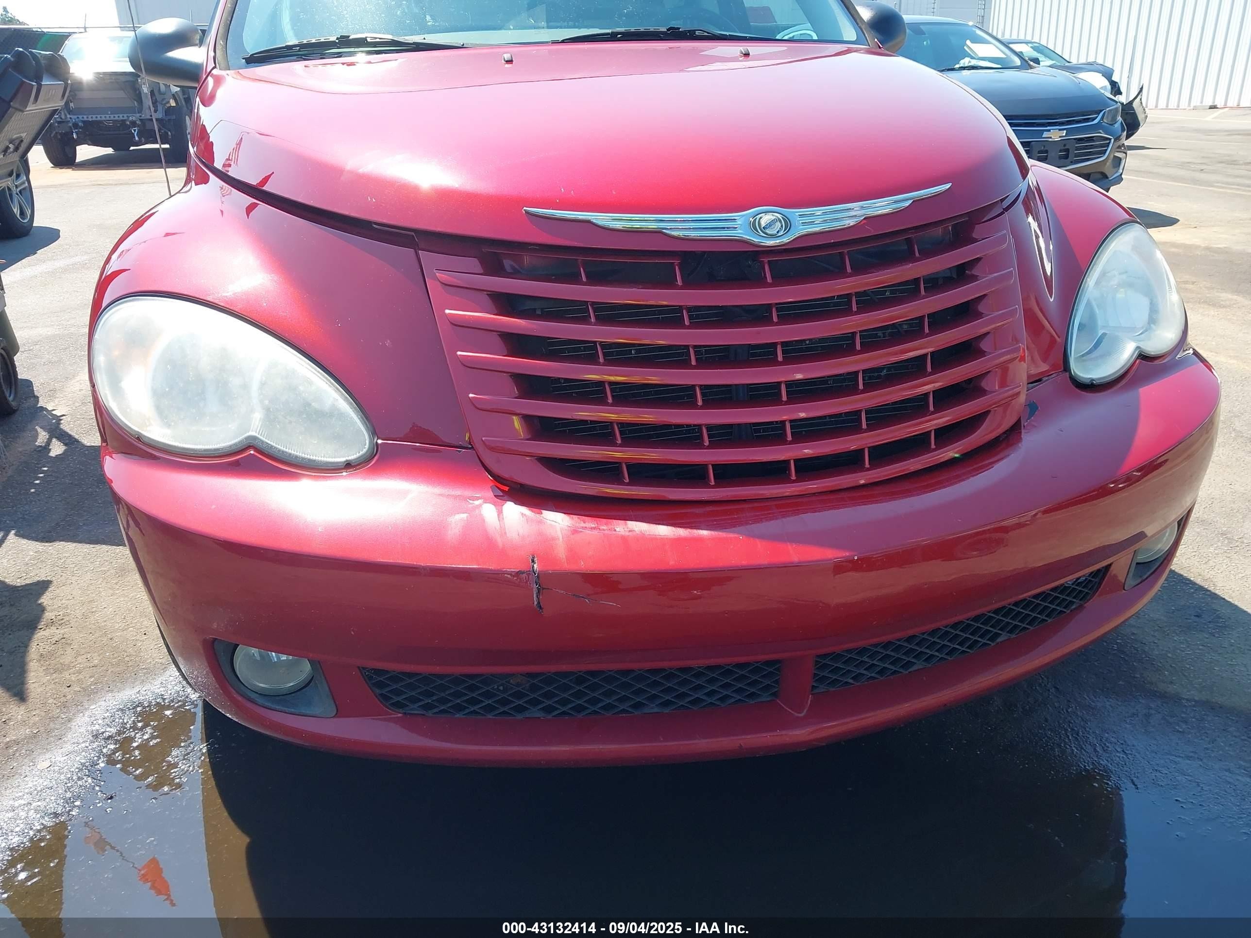 2009 Chrysler Pt Cruiser Touring Красный vin: 3A8FY58949T568621