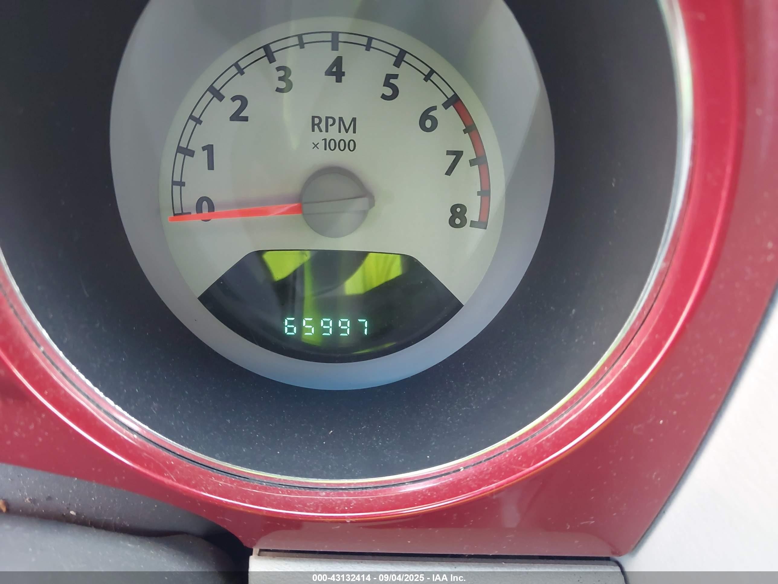 2009 Chrysler Pt Cruiser Touring Красный vin: 3A8FY58949T568621