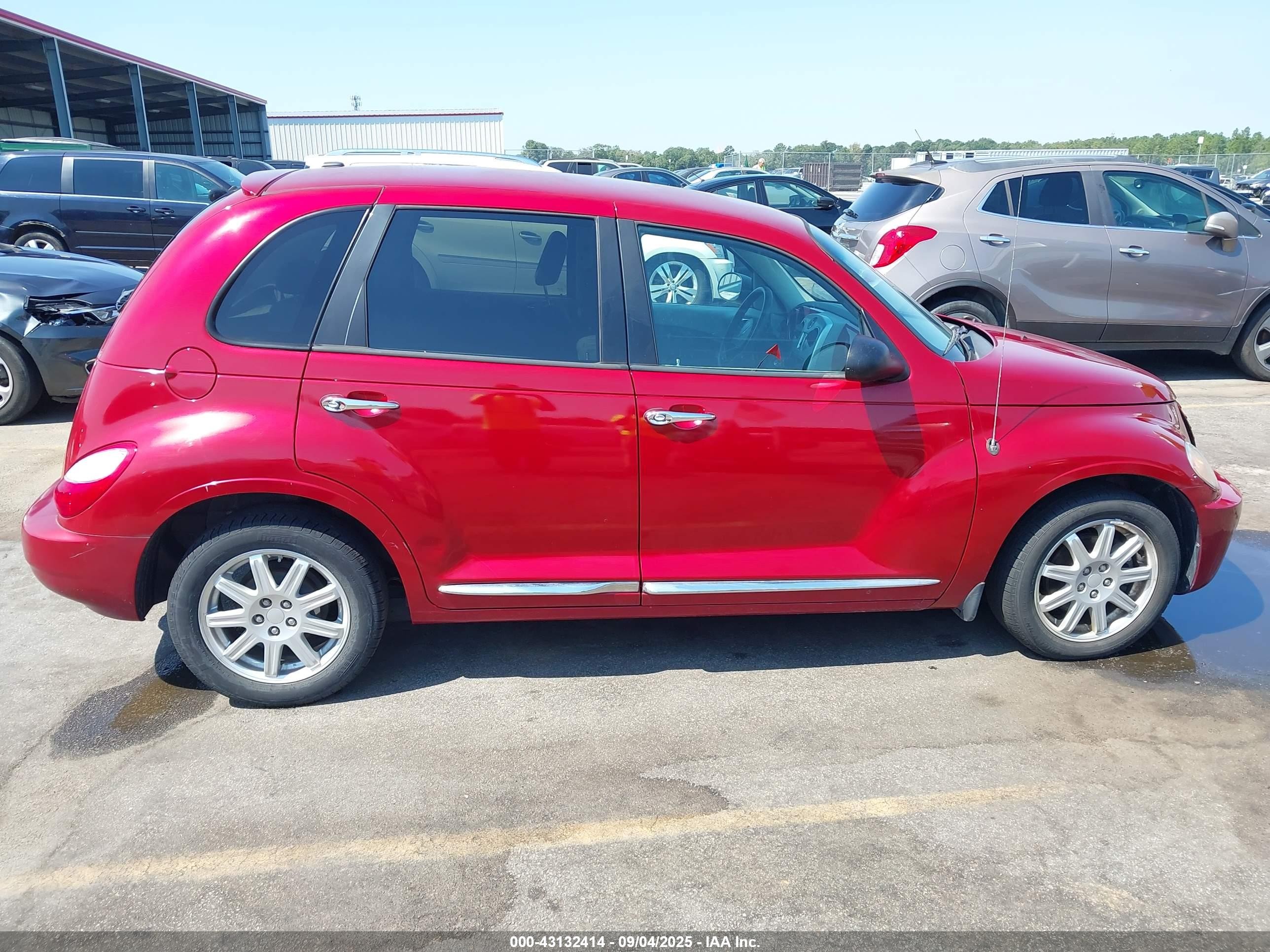 2009 Chrysler Pt Cruiser Touring Красный vin: 3A8FY58949T568621