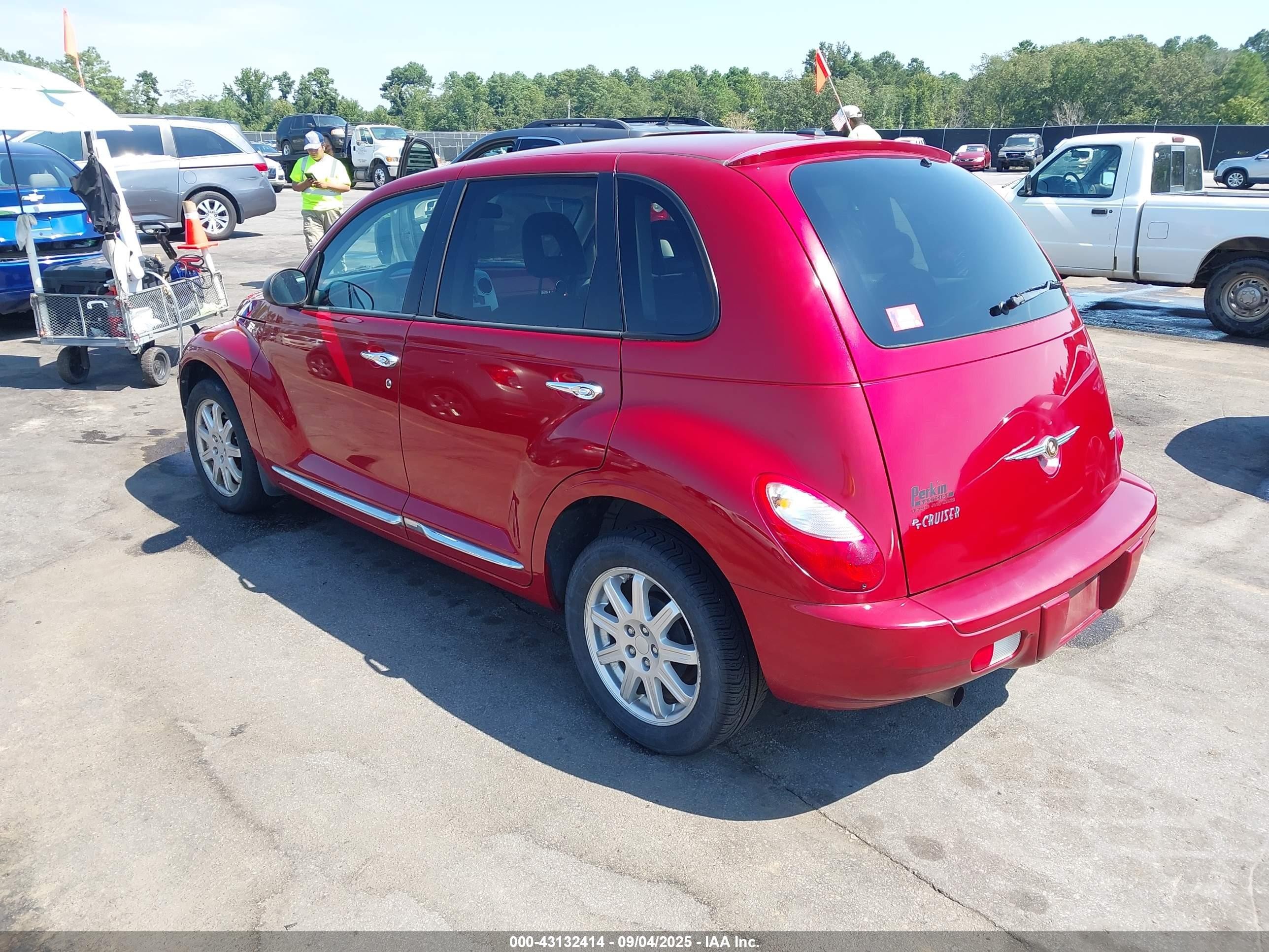 2009 Chrysler Pt Cruiser Touring Красный vin: 3A8FY58949T568621