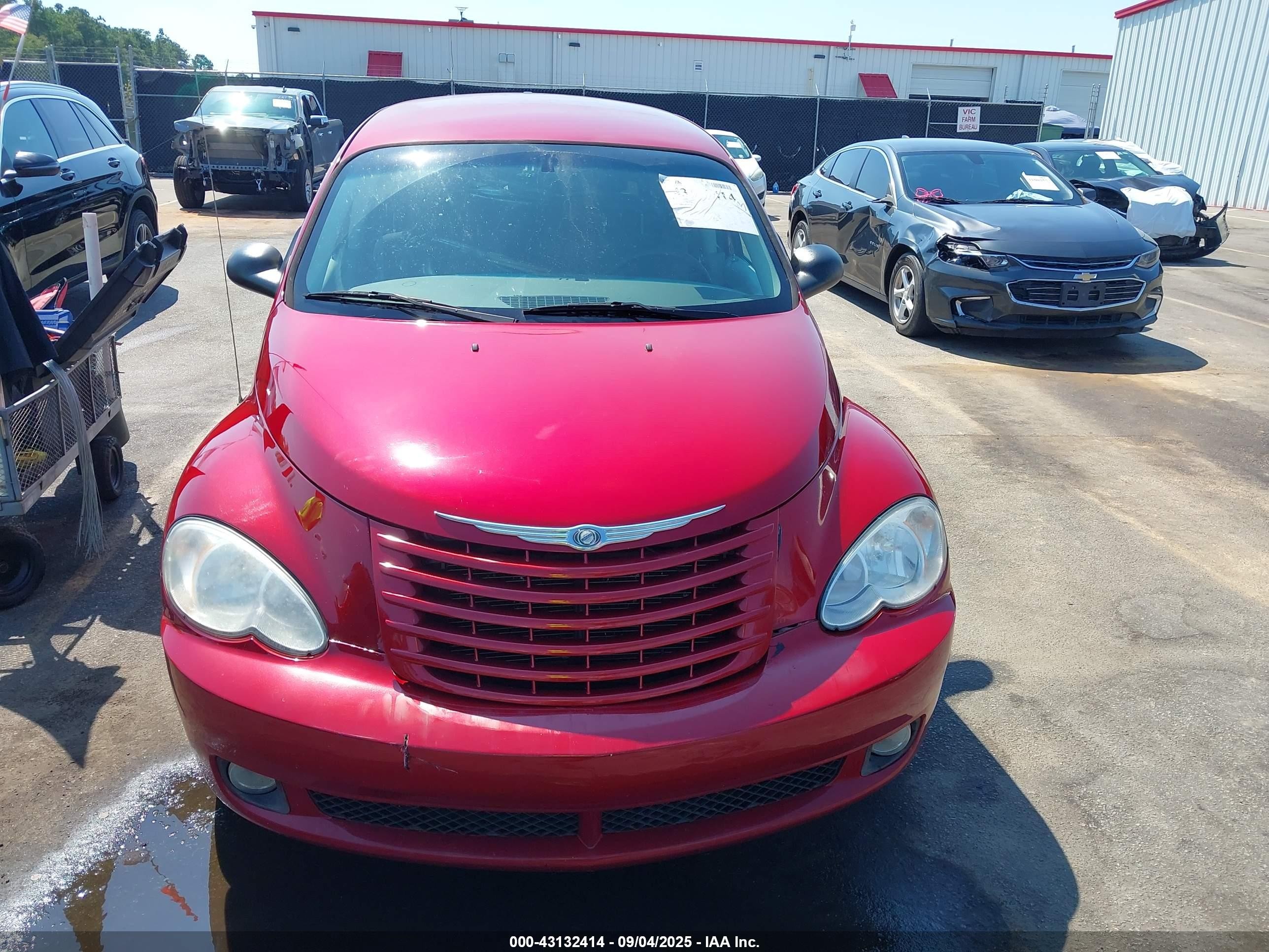 2009 Chrysler Pt Cruiser Touring Красный vin: 3A8FY58949T568621