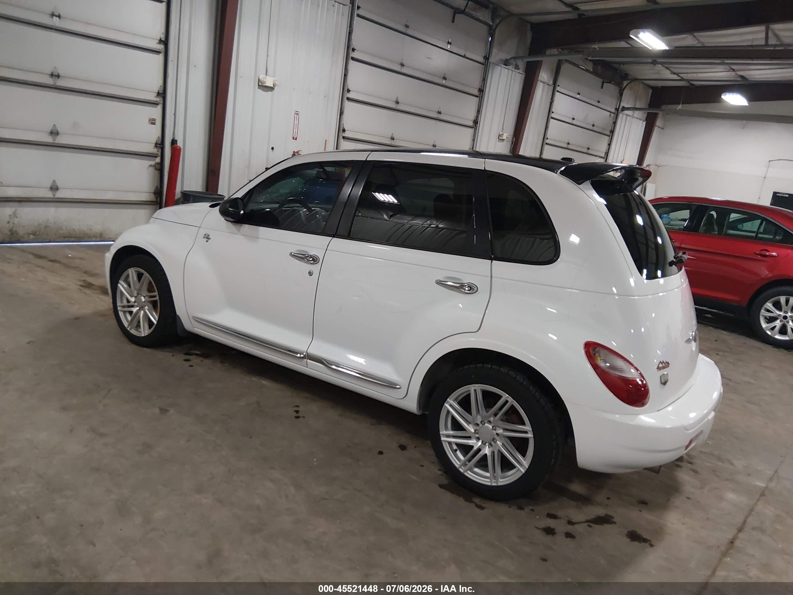 2009 Chrysler Pt Cruiser Touring White vin: 3A8FY58979T590340