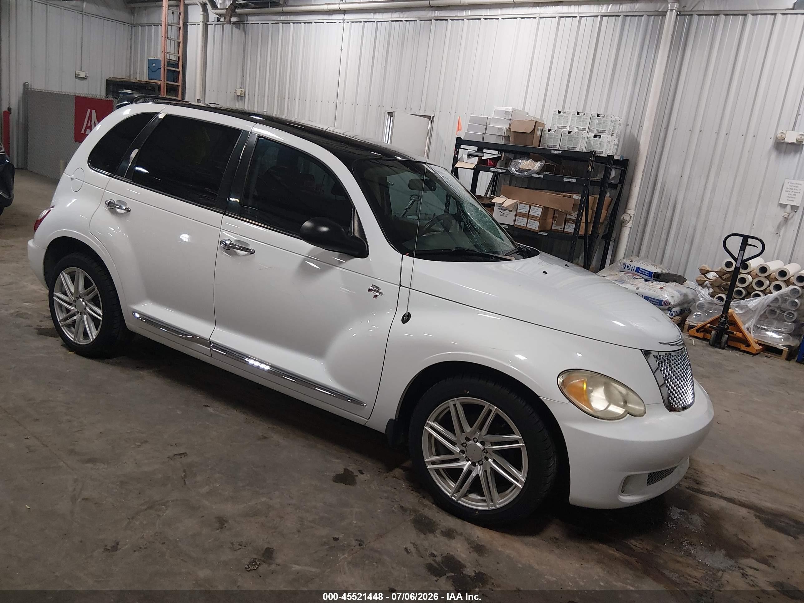2009 Chrysler Pt Cruiser Touring White vin: 3A8FY58979T590340
