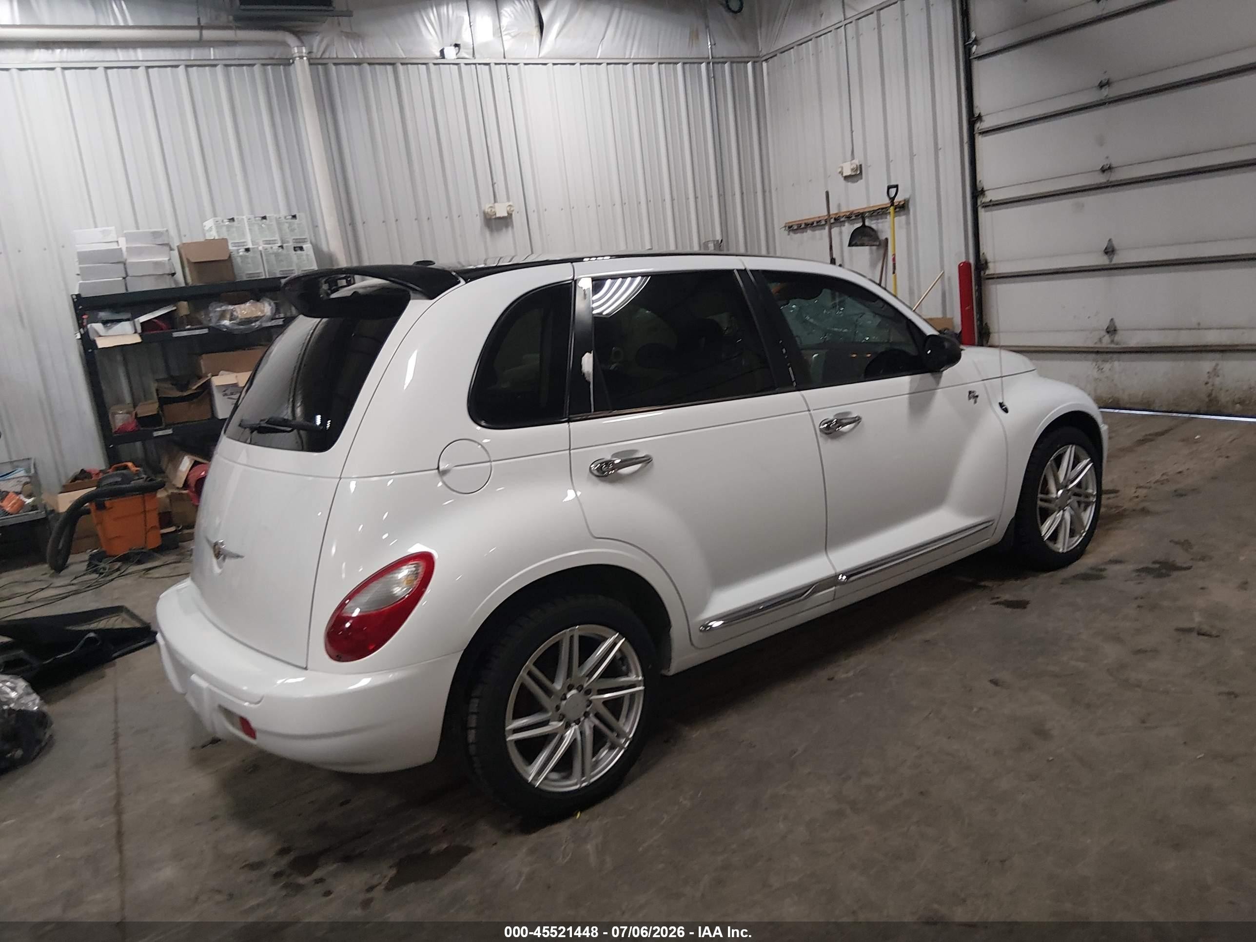 2009 Chrysler Pt Cruiser Touring White vin: 3A8FY58979T590340