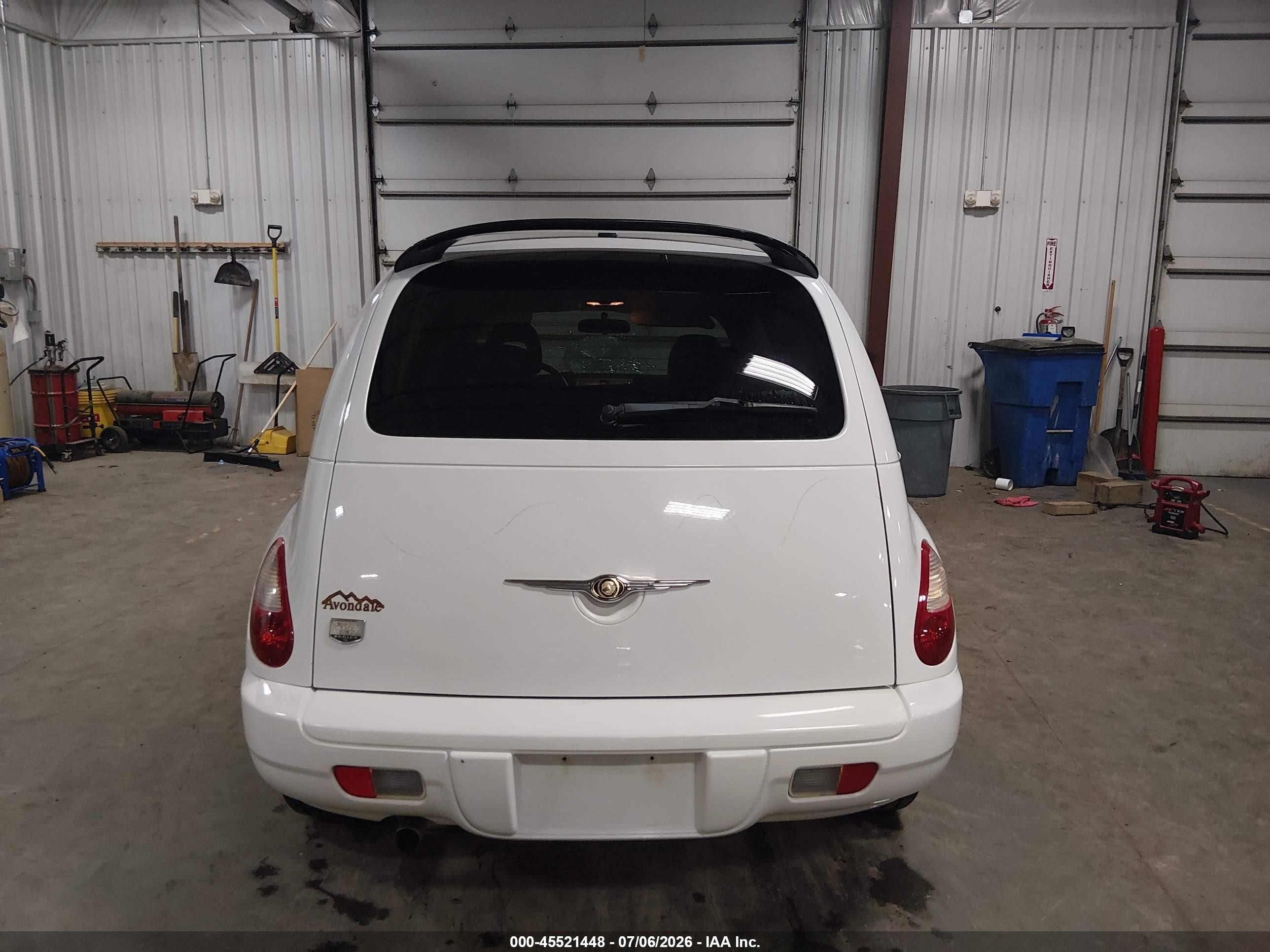 2009 Chrysler Pt Cruiser Touring White vin: 3A8FY58979T590340