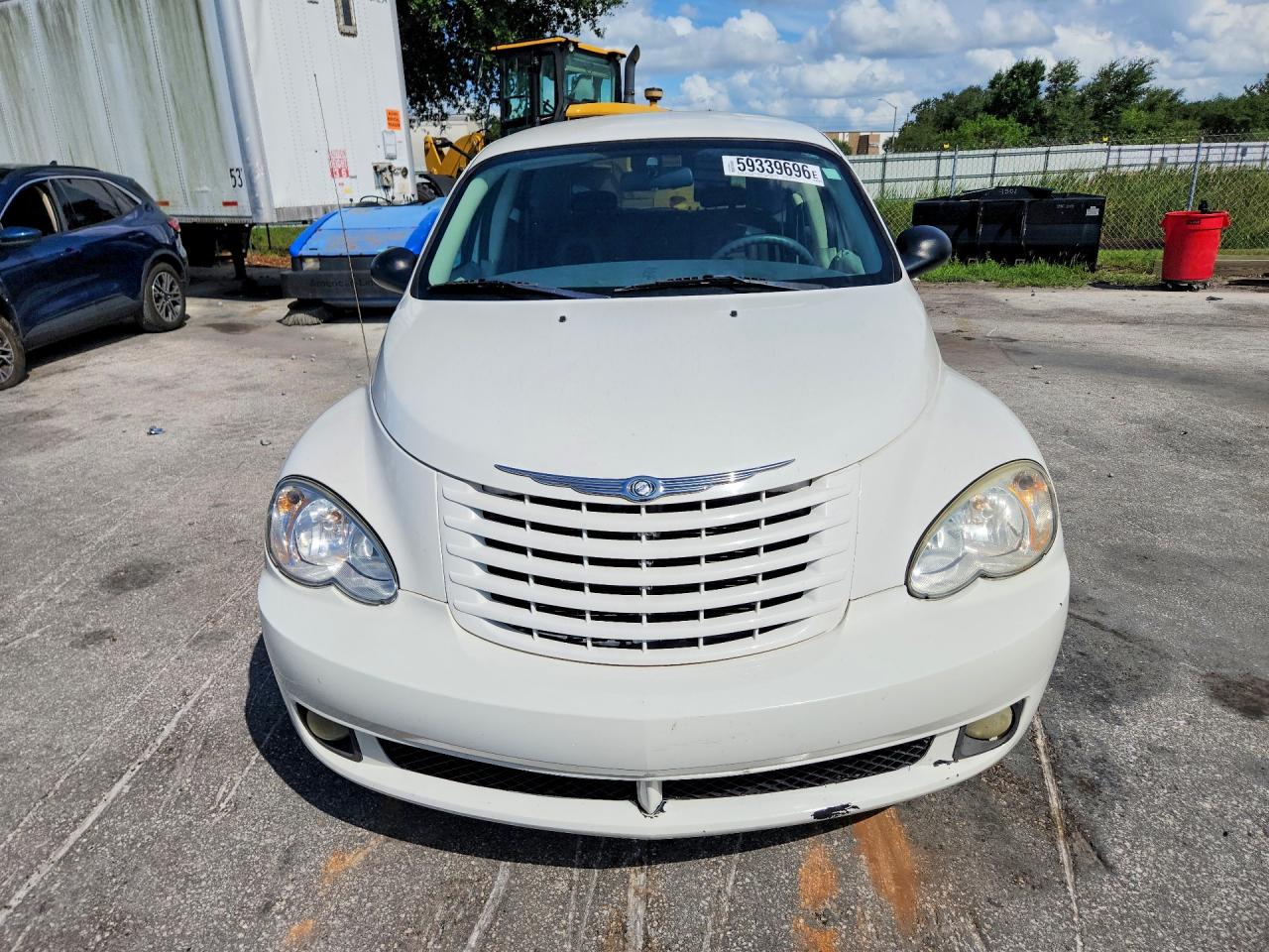 2008 Chrysler Pt Cruiser Touring White vin: 3A8FY58B08T162837