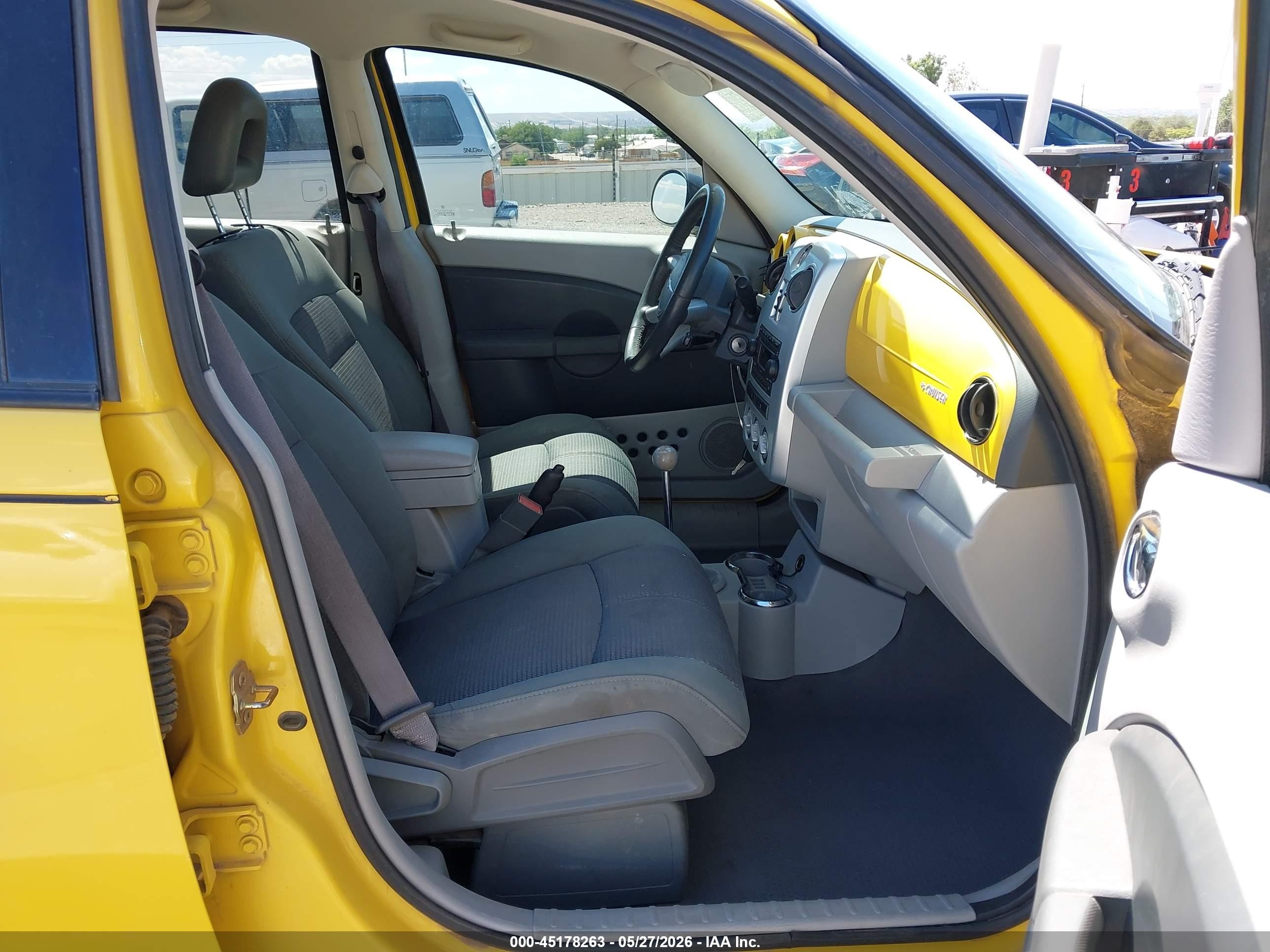 2006 Chrysler Pt Cruiser Touring Yellow vin: 3A8FY58B26T258210