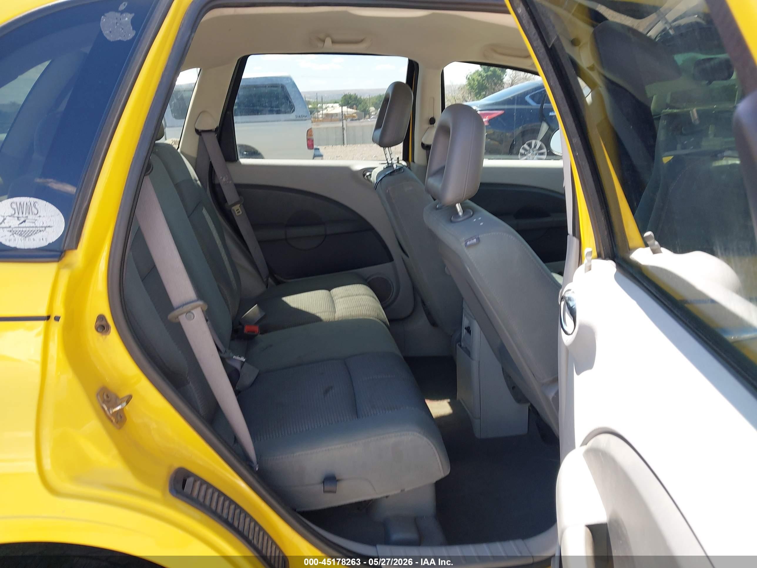 2006 Chrysler Pt Cruiser Touring Yellow vin: 3A8FY58B26T258210