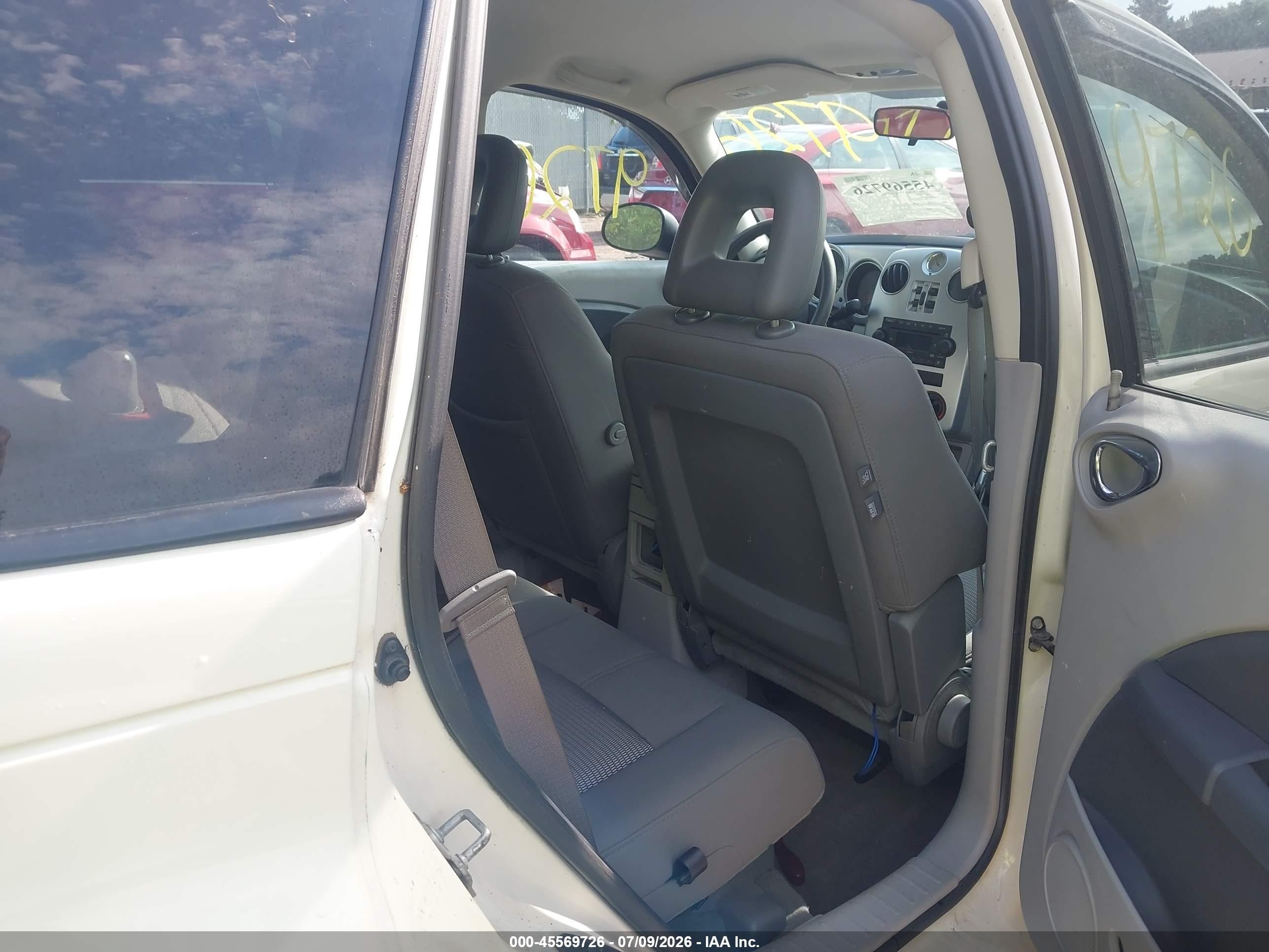 2008 Chrysler Pt Cruiser Touring White vin: 3A8FY58B28T150849