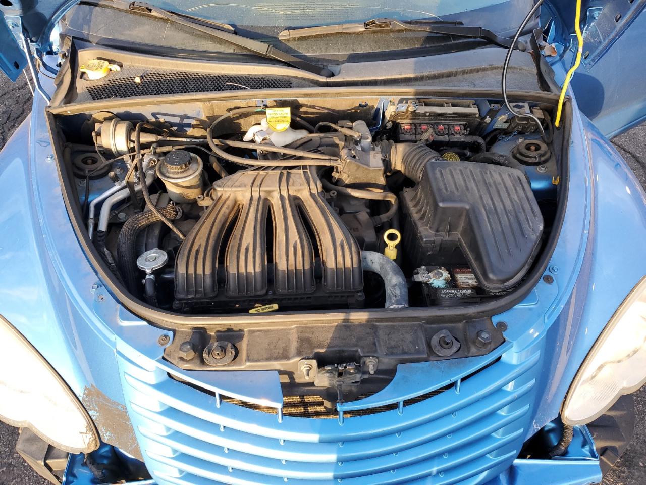 2008 Chrysler Pt Cruiser Touring Blue vin: 3A8FY58B28T213111
