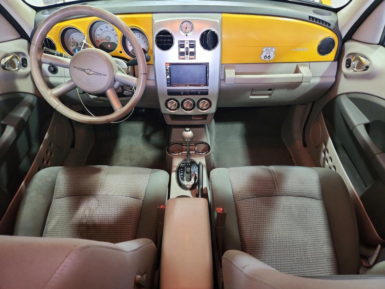 2006 Chrysler Pt Cruiser Touring Yellow vin: 3A8FY58B56T222432