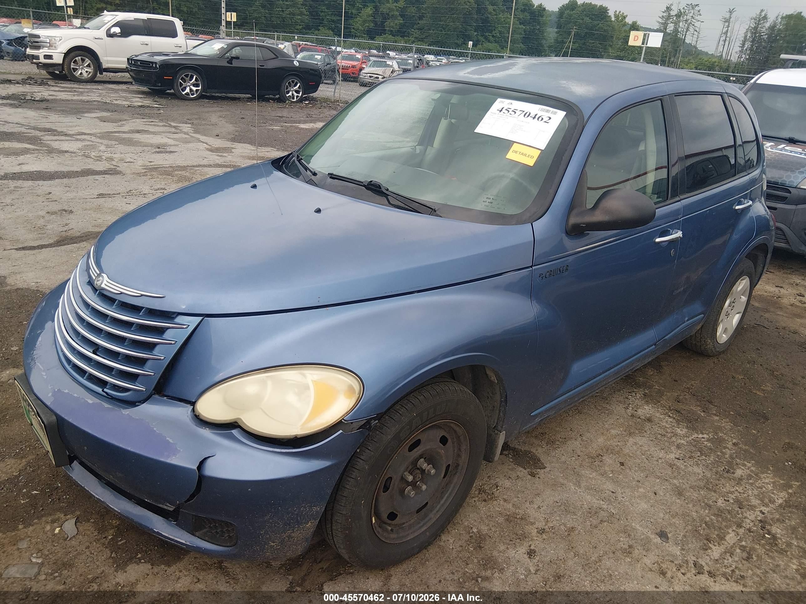 2006 Chrysler Pt Cruiser Touring Blue vin: 3A8FY58B56T257097