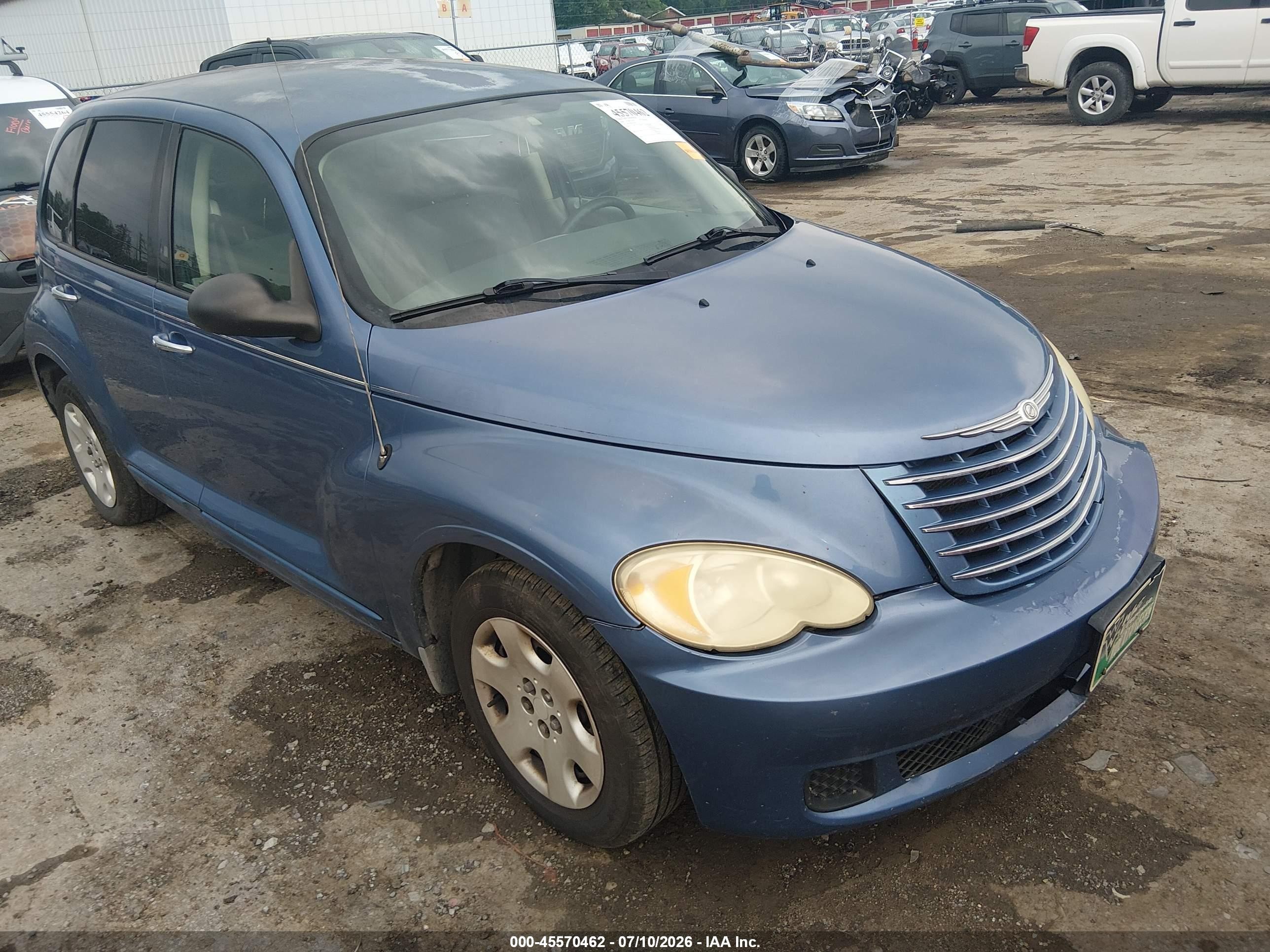 2006 Chrysler Pt Cruiser Touring Blue vin: 3A8FY58B56T257097