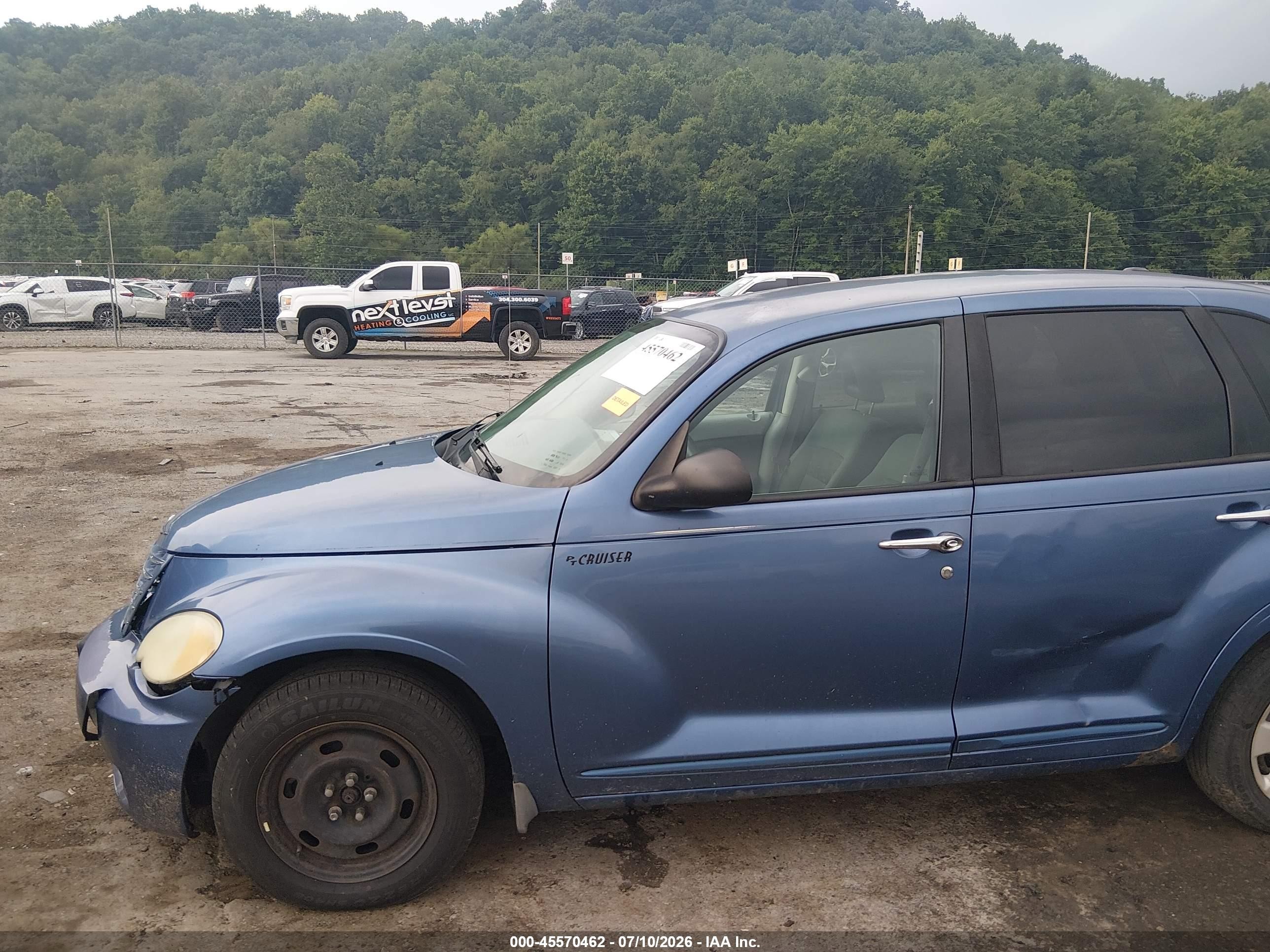 2006 Chrysler Pt Cruiser Touring Blue vin: 3A8FY58B56T257097